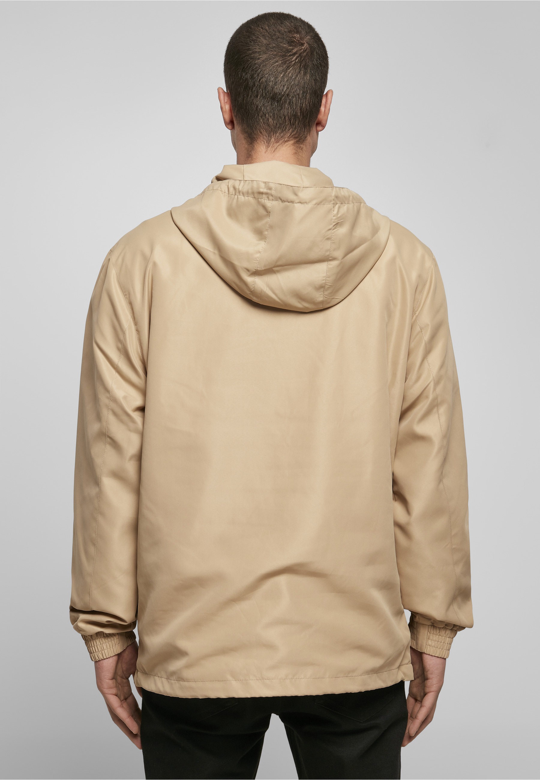 URBAN CLASSICS Funktionsmantel »Urban Classics Herren Recycled Basic Pull Over Jacket«