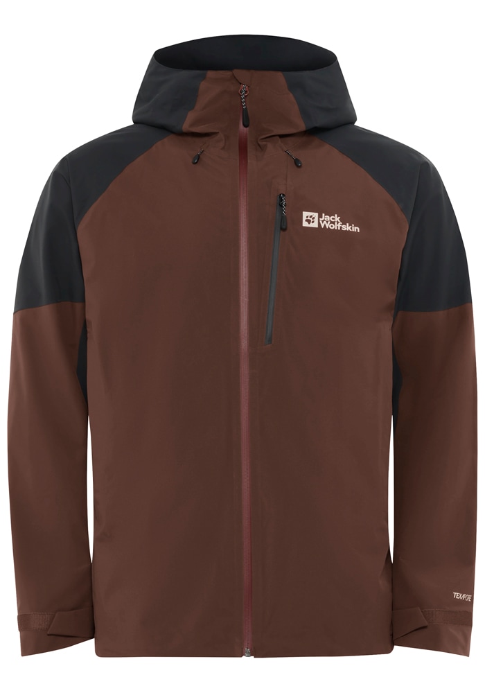Jack Wolfskin Funktionsjacke »EAGLE PEAK 2L JKT M«, mit Kapuze