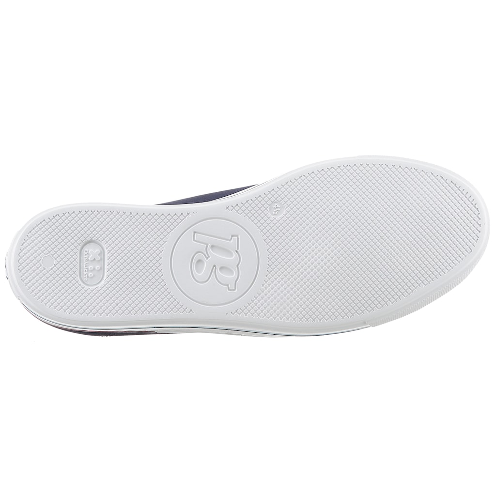 Paul Green Slip-On Sneaker, Plateau Sneaker, Slipper, Freizeitschuh mit praktischem Wechselfußbett