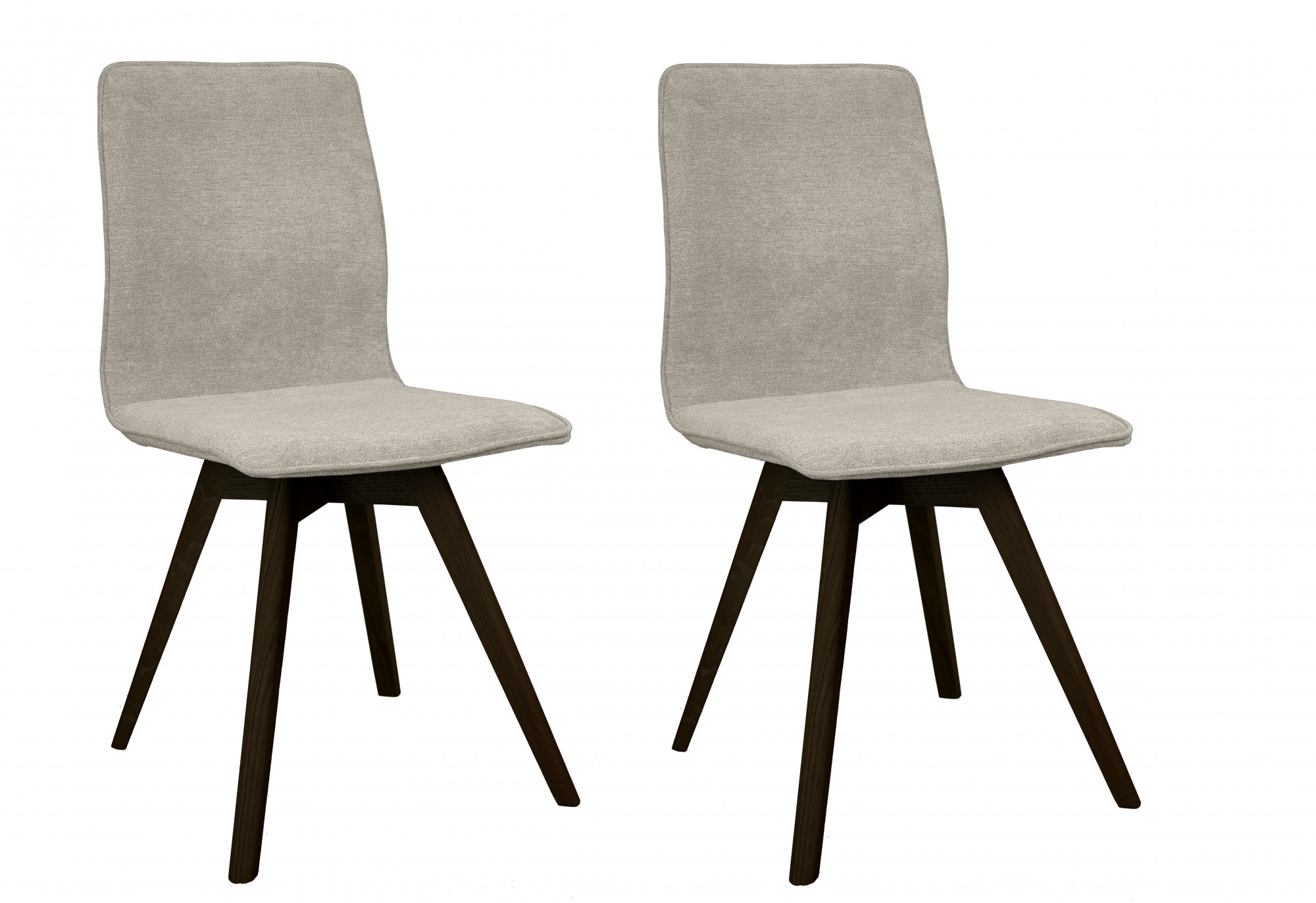 andas Esszimmerstuhl "Rania", (Set), 2 St., Microfaser, Massivholzgestell, günstig online kaufen