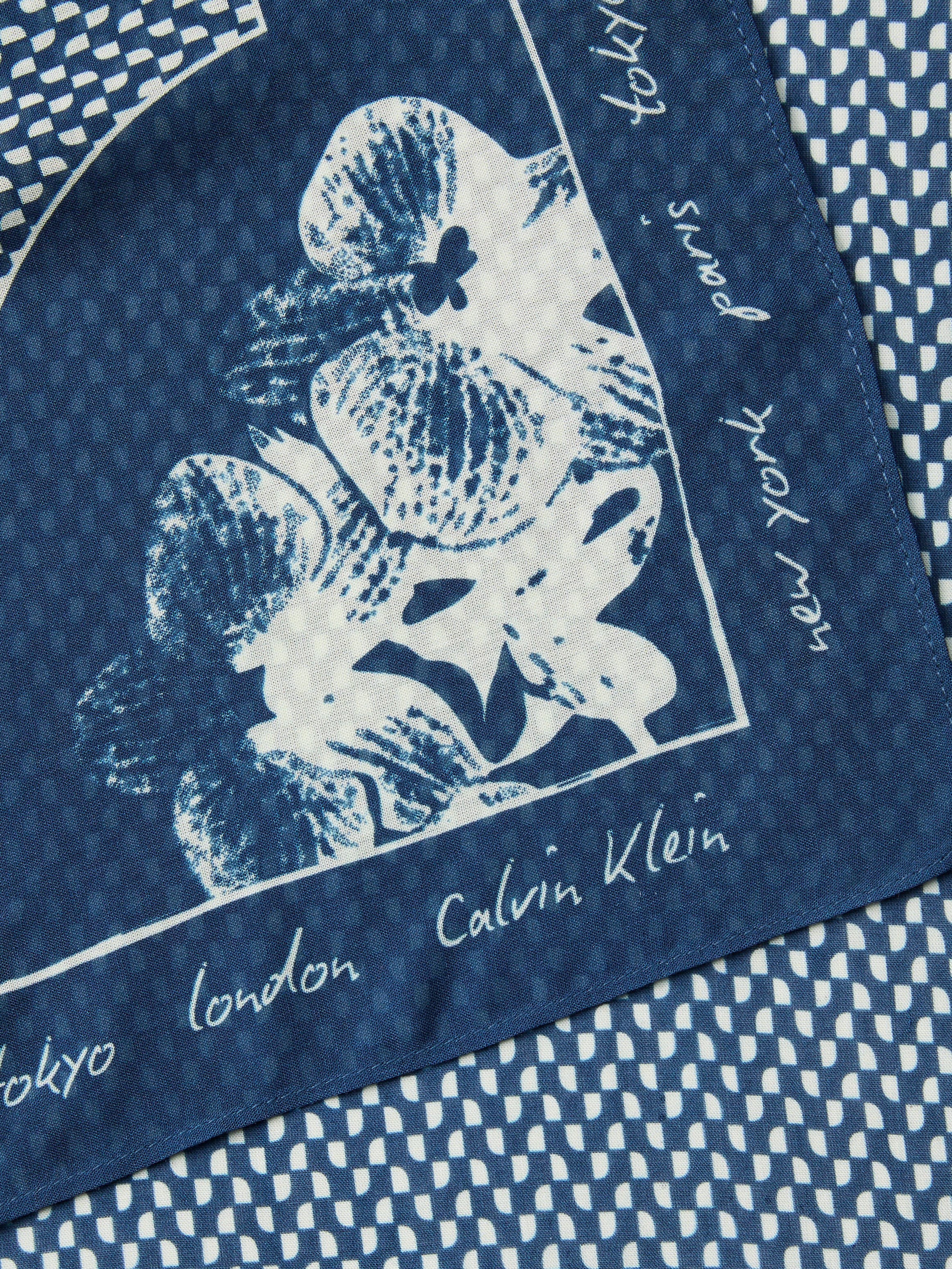 Calvin Klein Modetuch »GRAPHIC PRINT BANDANA« Onesize mit Muster