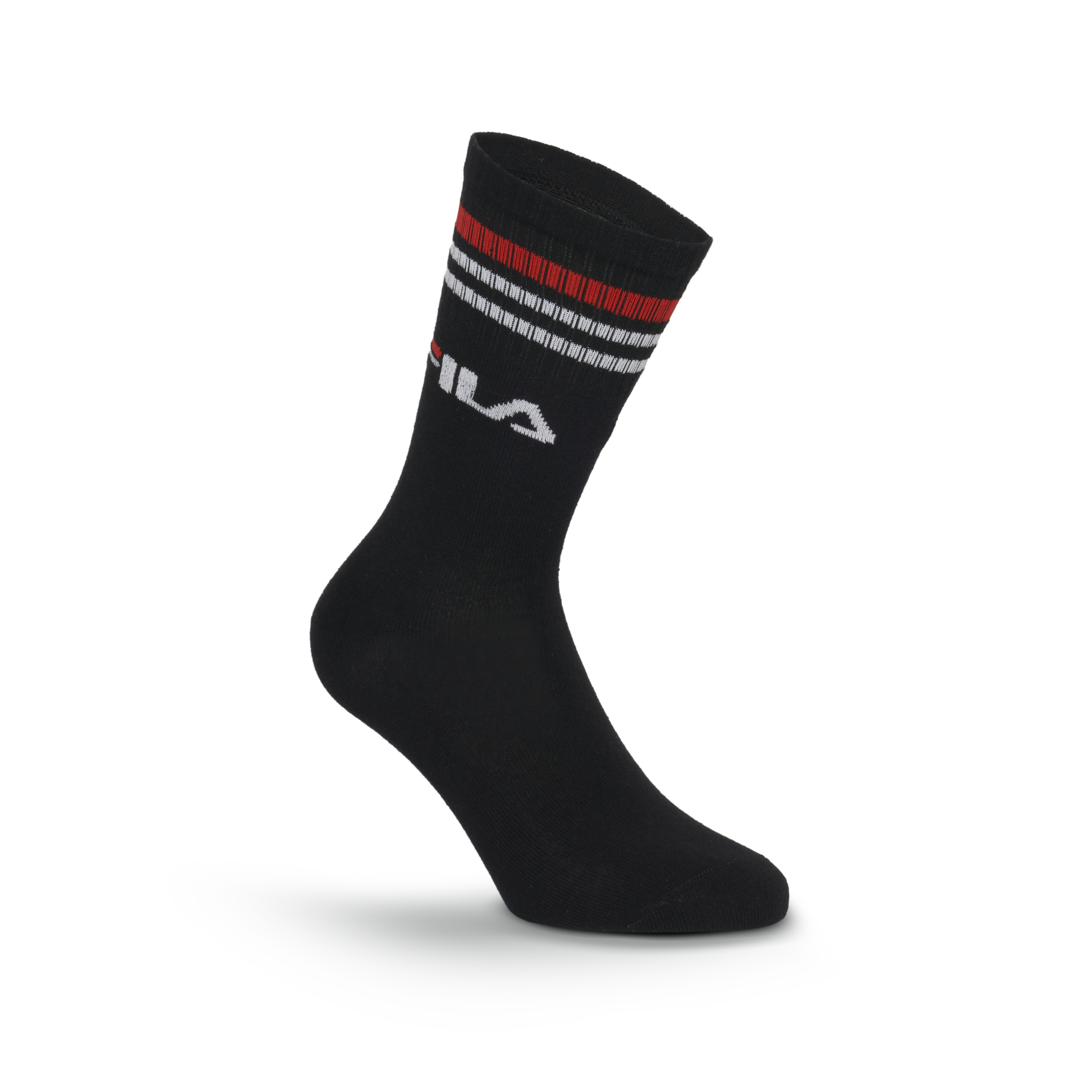 Fila Socken 3 Paar, breites Rippenbündchen, Logoschriftzug, Cotton-Mix günstig online kaufen