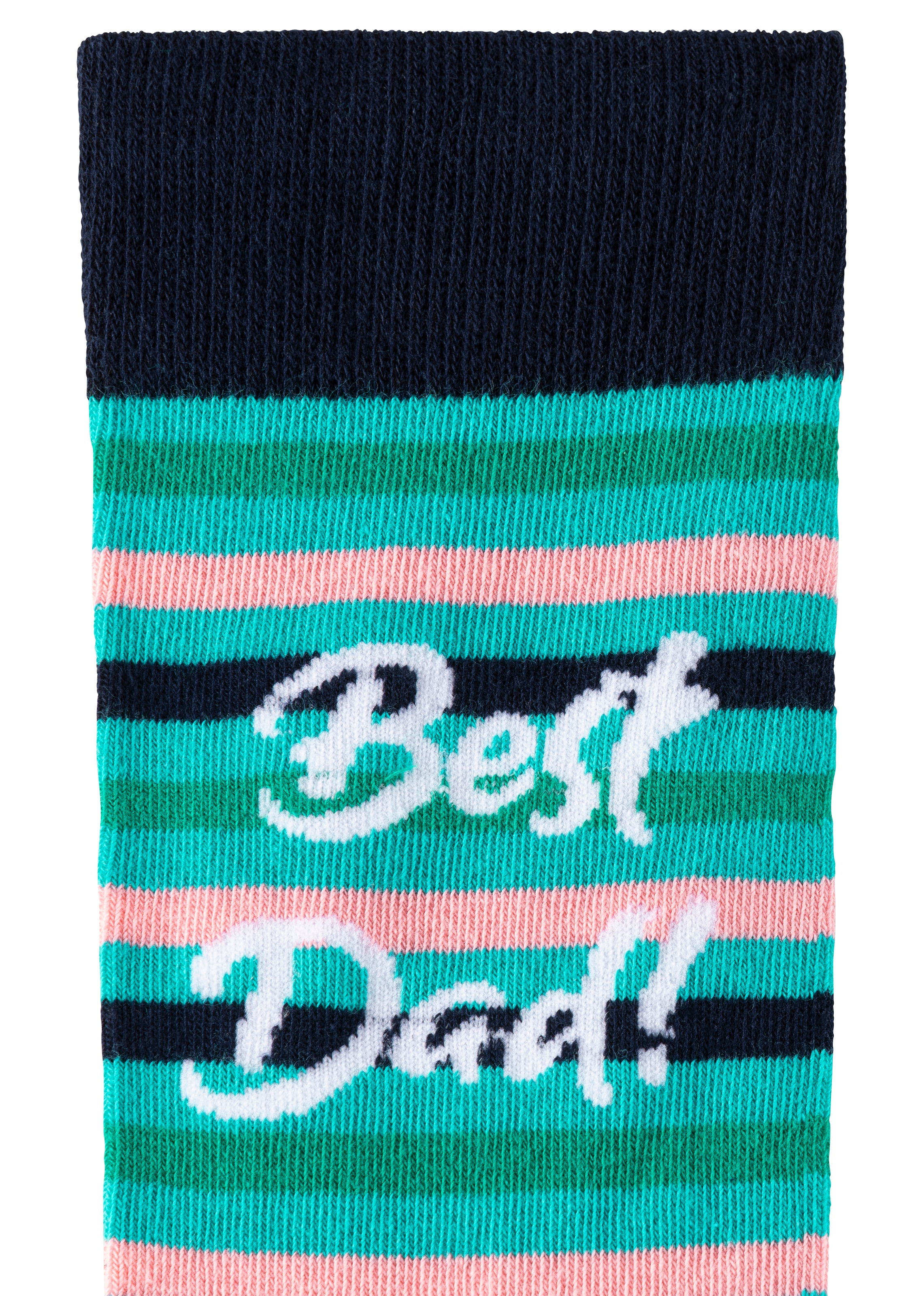 Apollo Socken »Geschenkbox Super-Dad oder Best Dad«, (3er Pack), verschiedenfarbige Designs, perfekt zum Vatertag oder Geburtstag