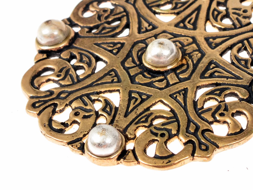 Adelia´s Amulett »Mittelalter Anhänger / Amulett Anhänger Trewhiddle«, World of the Vikings
