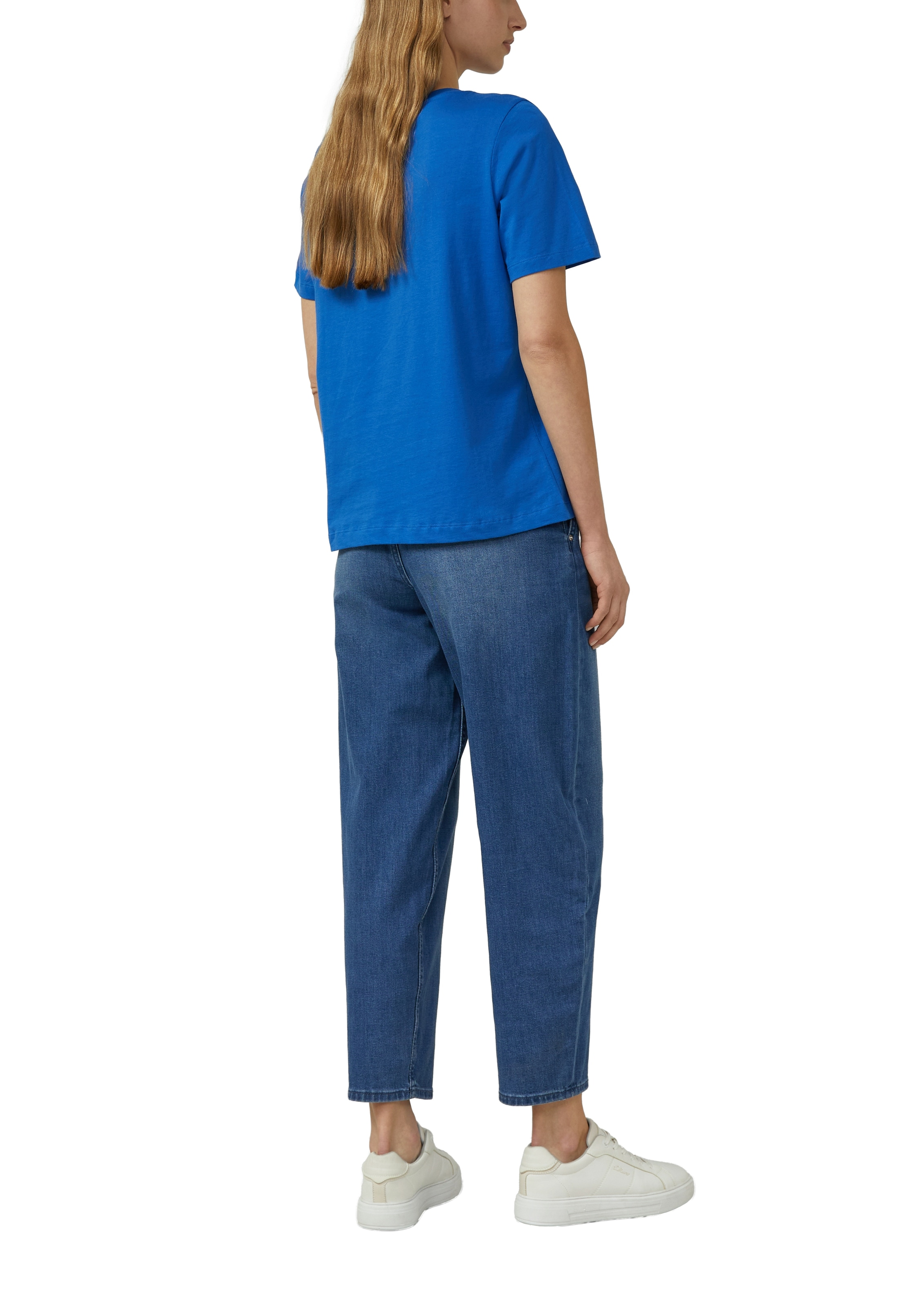 s.Oliver Kurzarmshirt Sommershirt mit Frontprint