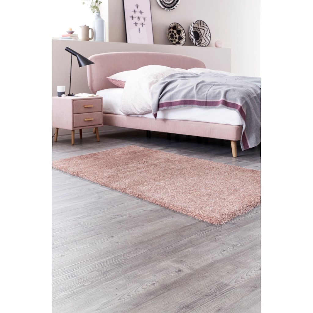 SCHÖNER WOHNEN-Kollektion Hochflor-Teppich »Savage 190«, rechteckig, Wohnzimmer