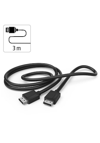 Audio- & Video-Kabel »DisplayPort-Kabel mit schlanken Display-Port Stecker, 21,6...
