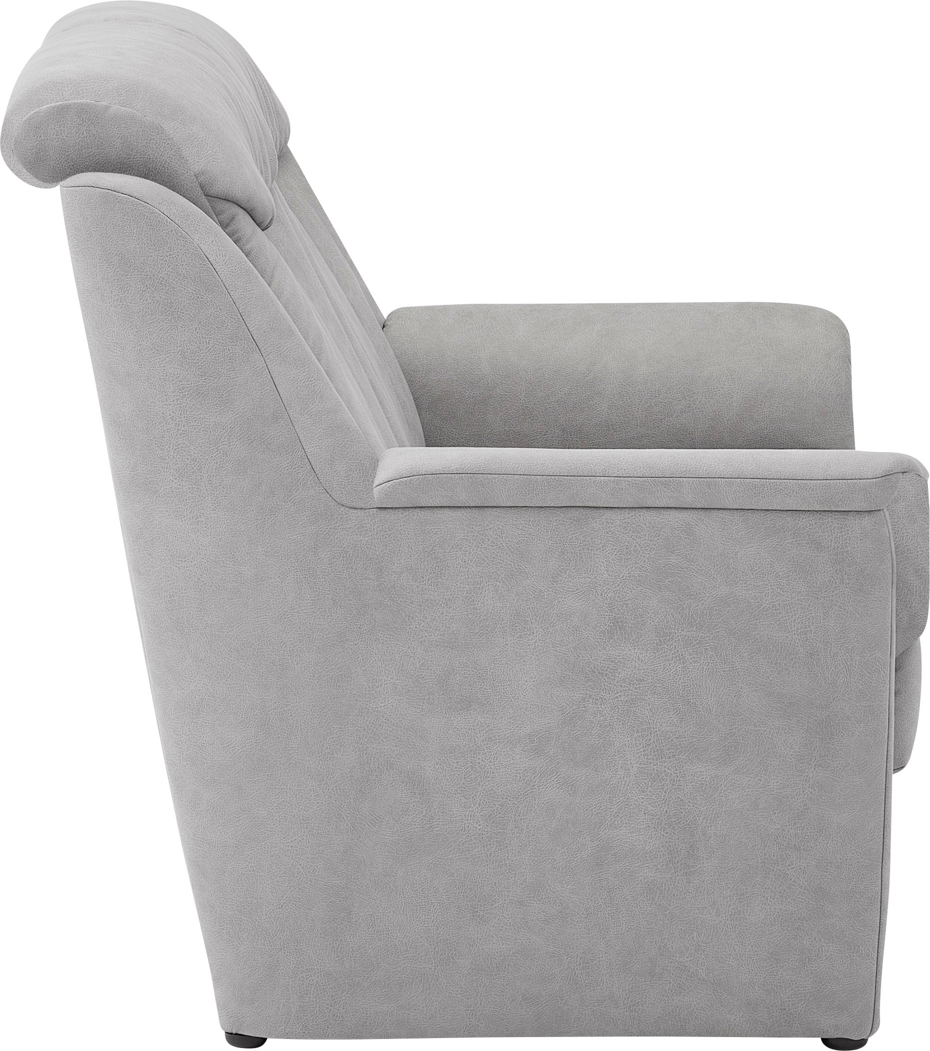 VILLA BECK 3-Sitzer »Lugano«, (1 St.), inklusive Kopfteilverstellung, in Sitzhöhe 46 cm