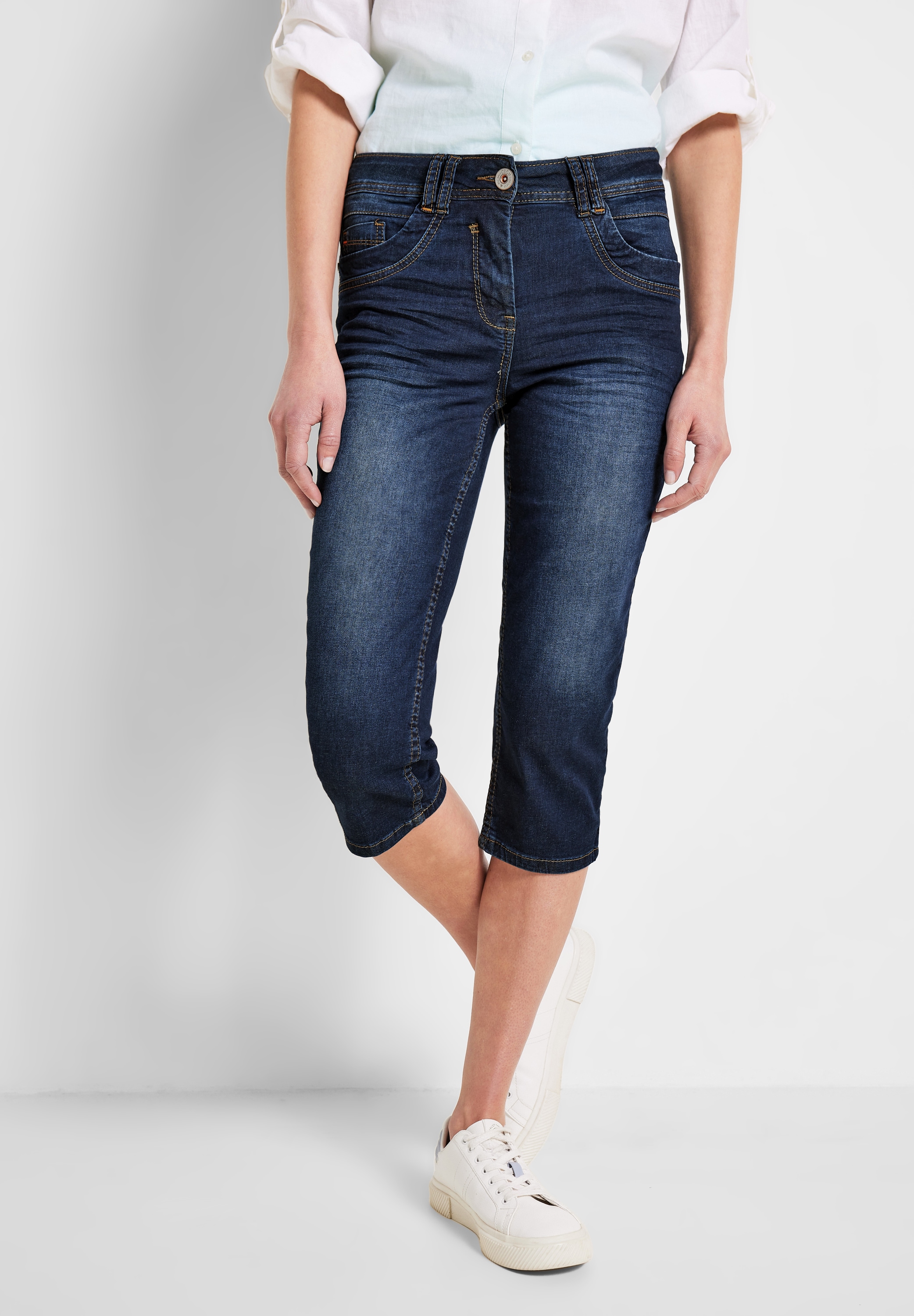 Cecil Gerade Jeans, 5-Pocket-Style
