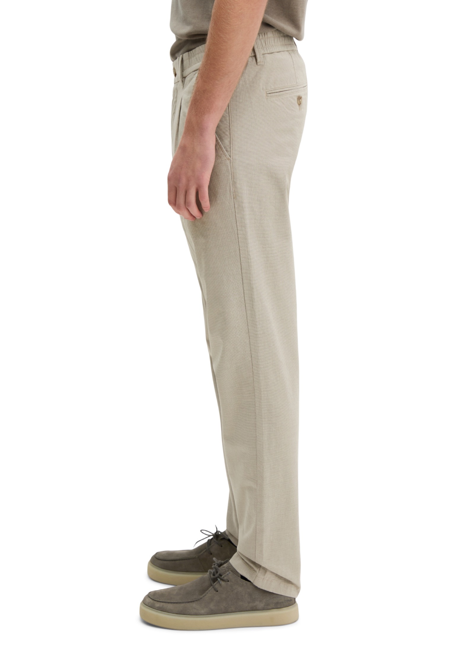 Marc O'Polo Chinohose »mit Bundfalten-Details«