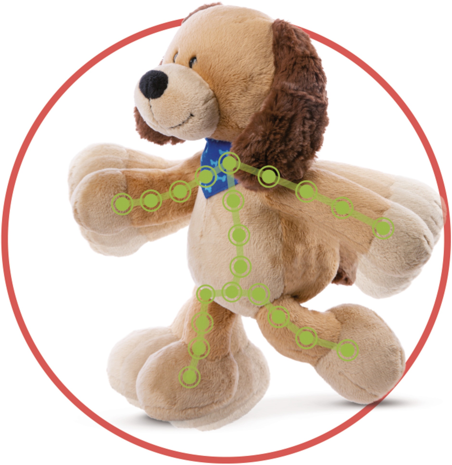 Nici Kuscheltier »NICI Pets, Hund Barky, 30 cm«, in Geschenkverpackung, mit Biegefunktion