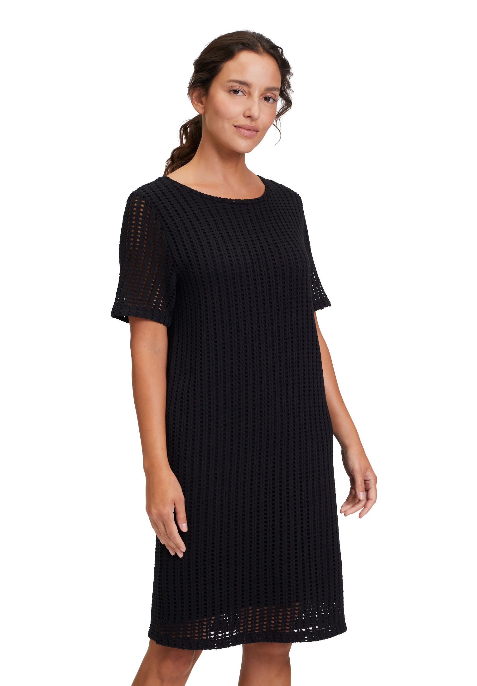 Cartoon Druckkleid "Cartoon Damen Sommerkleid Casual-Kleid mit Rundhalsauss günstig online kaufen