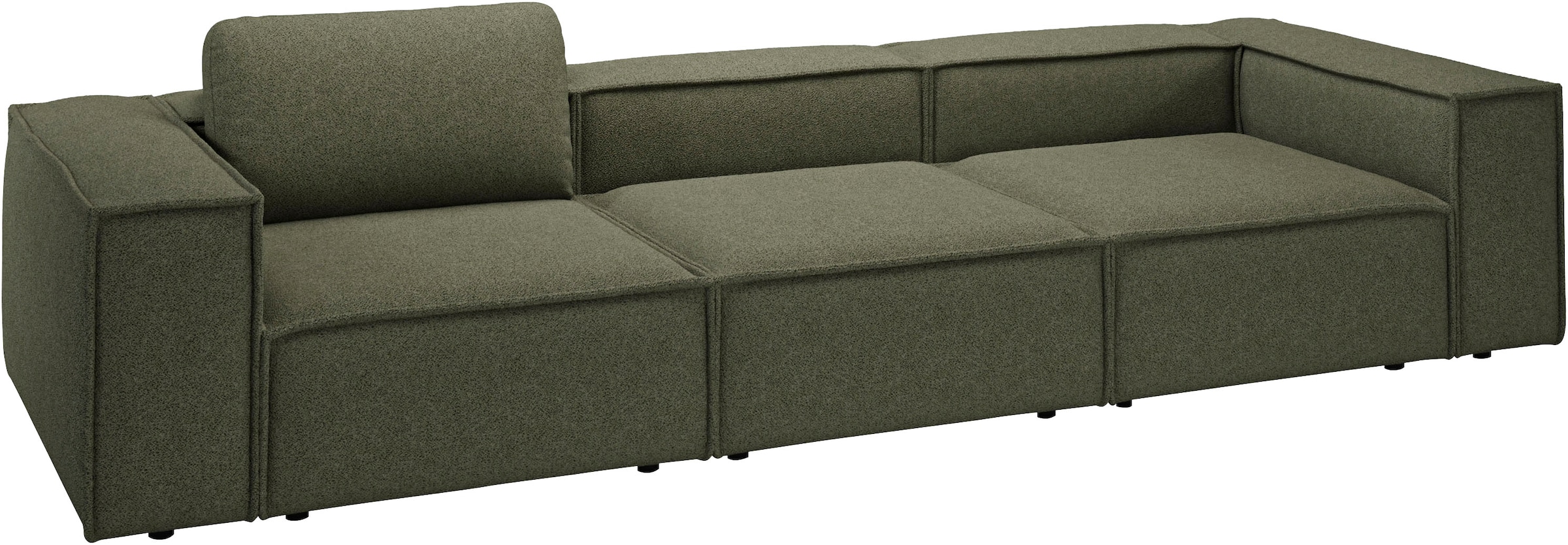 Places of Style 3,5-Sitzer »Watertown, modernes Big-Sofa XXL, 336 cm Breite, auch in Feincord«, Riesiges Designersofa mit viel Platz & weichen Bezügen in Trendfarben