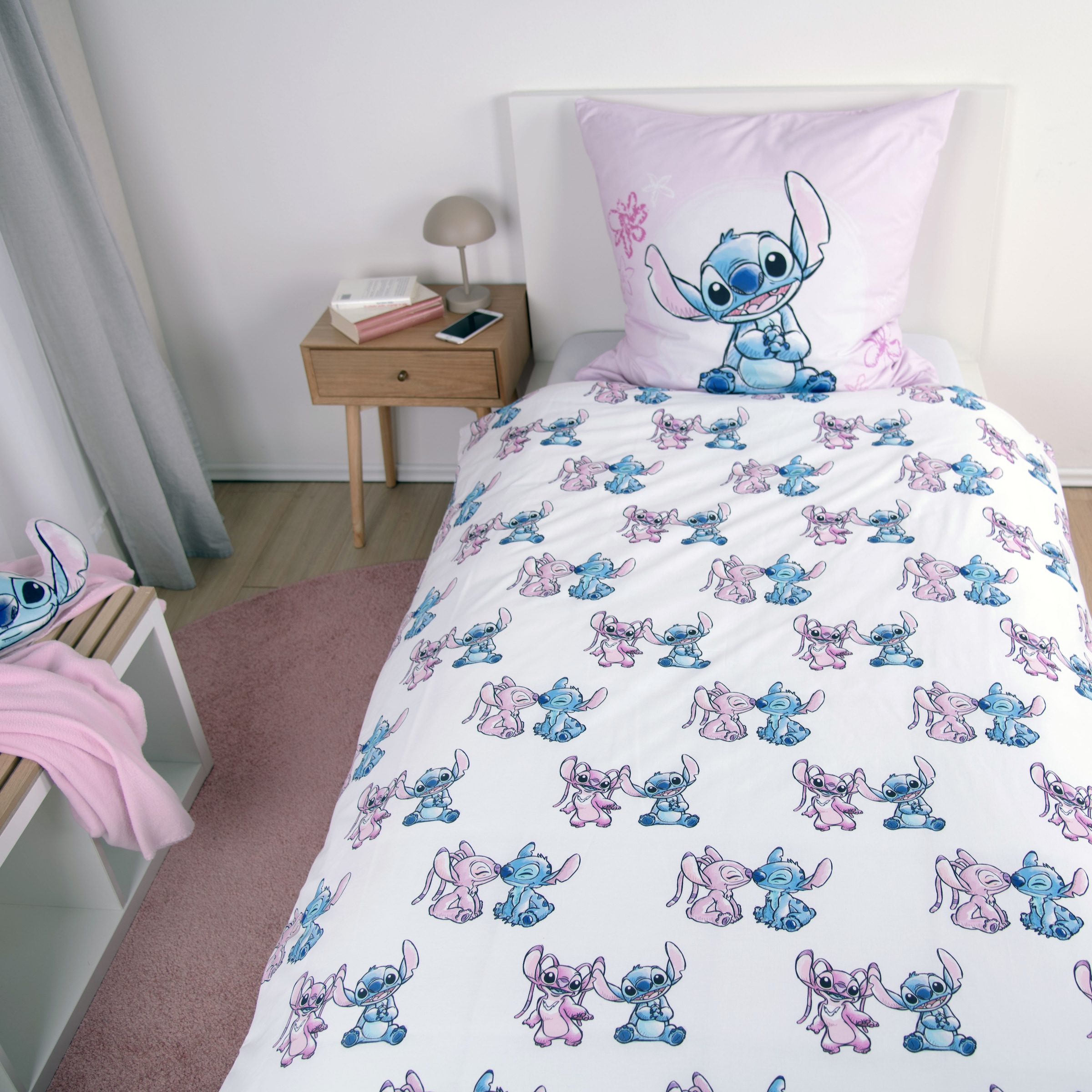 Disney Bettwäsche »Disney Stitch«, Wendebettwäsche