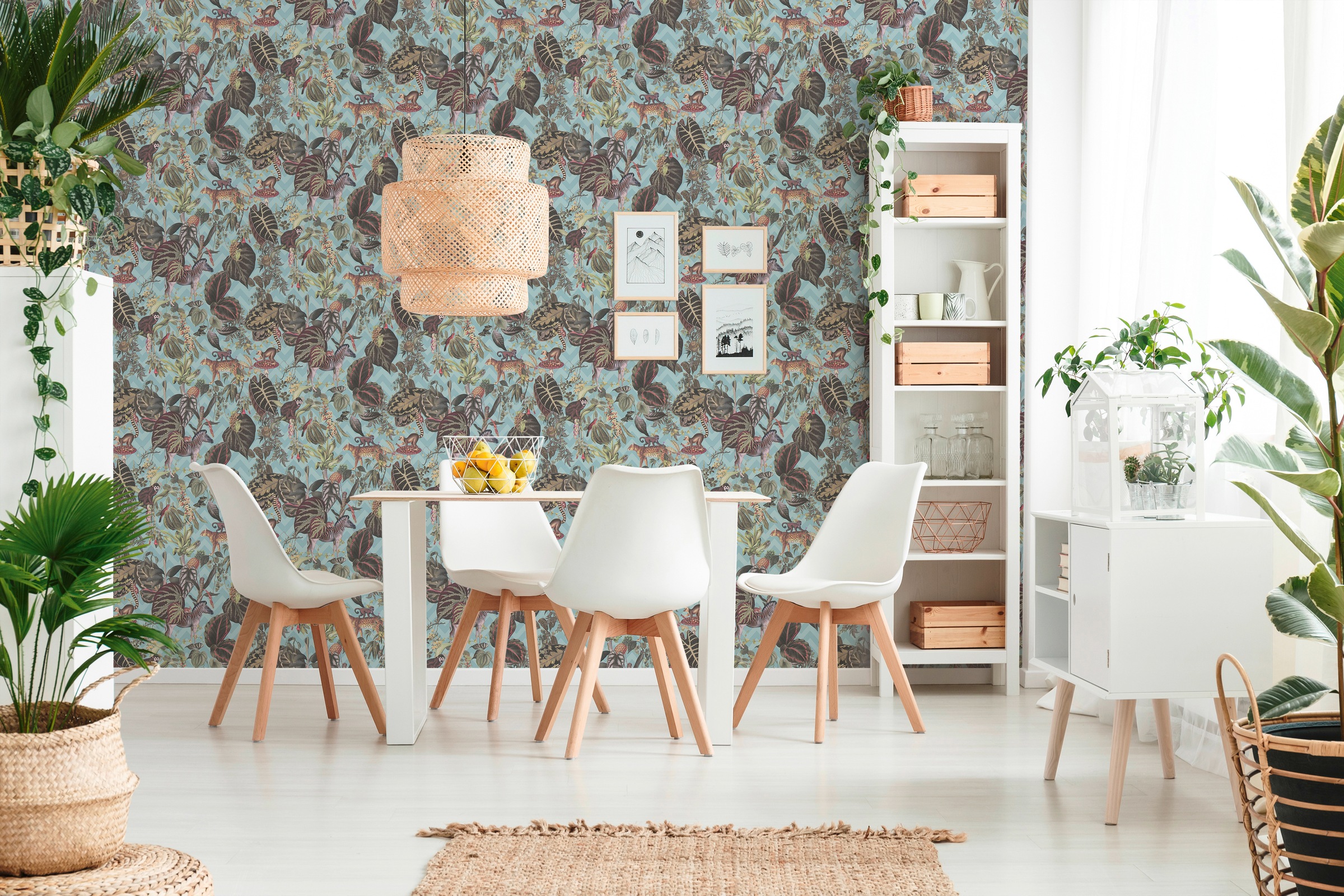 METROPOLIS BY MICHALSKY LIVING Vliestapete »Change is good, Jungle Joy«, floral-botanisch-tropisch, Designertapete Tapete Dschungel Tapeten Wohnzimmer Schlafzimmer Küche