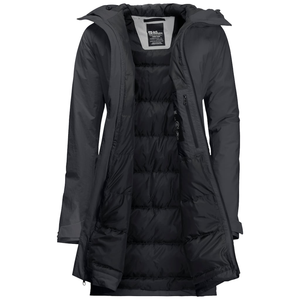 Jack Wolfskin Funktionsparka »PERGAMON PARKA W«, mit Kapuze