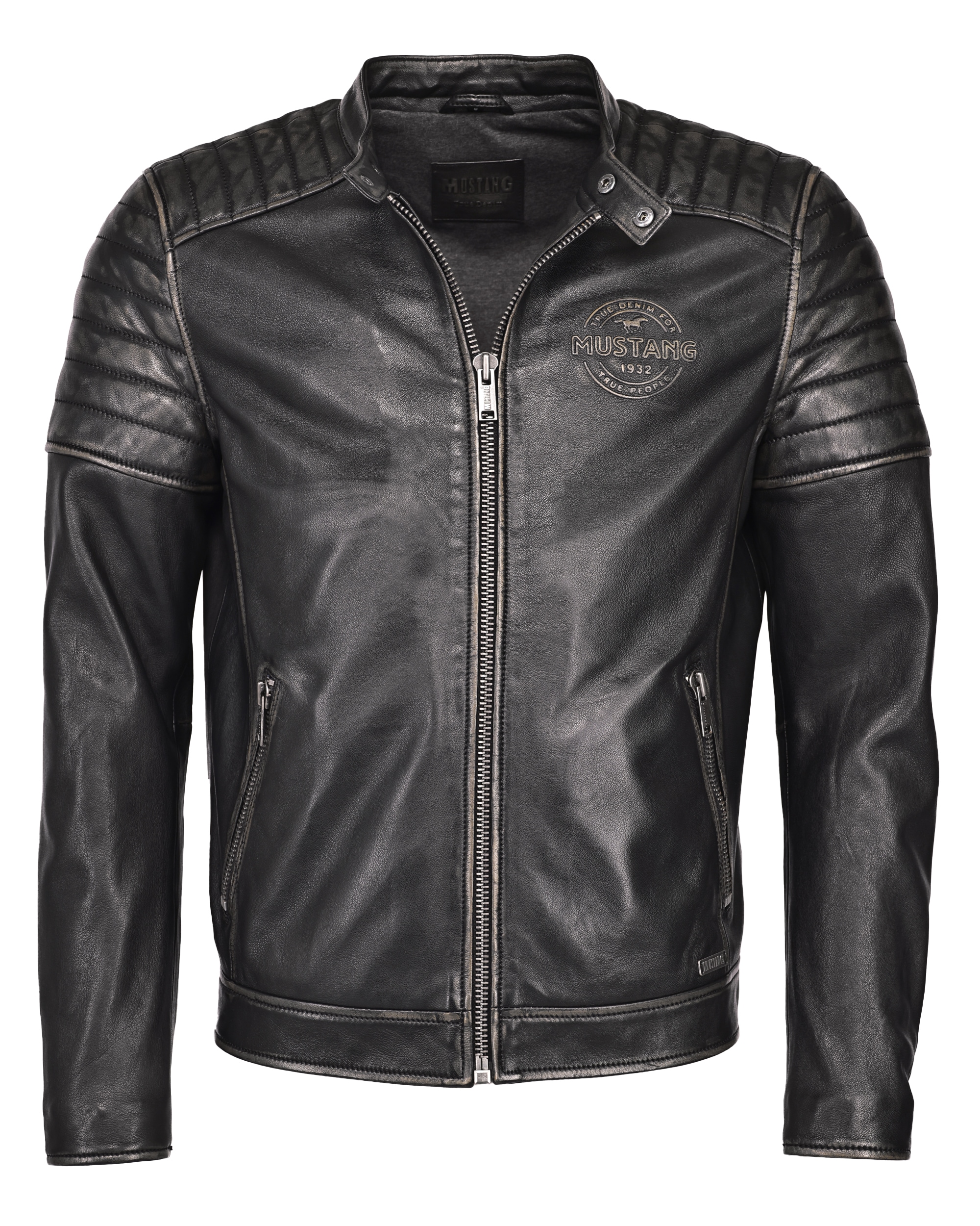 MUSTANG Lederjacke "31021305" günstig online kaufen