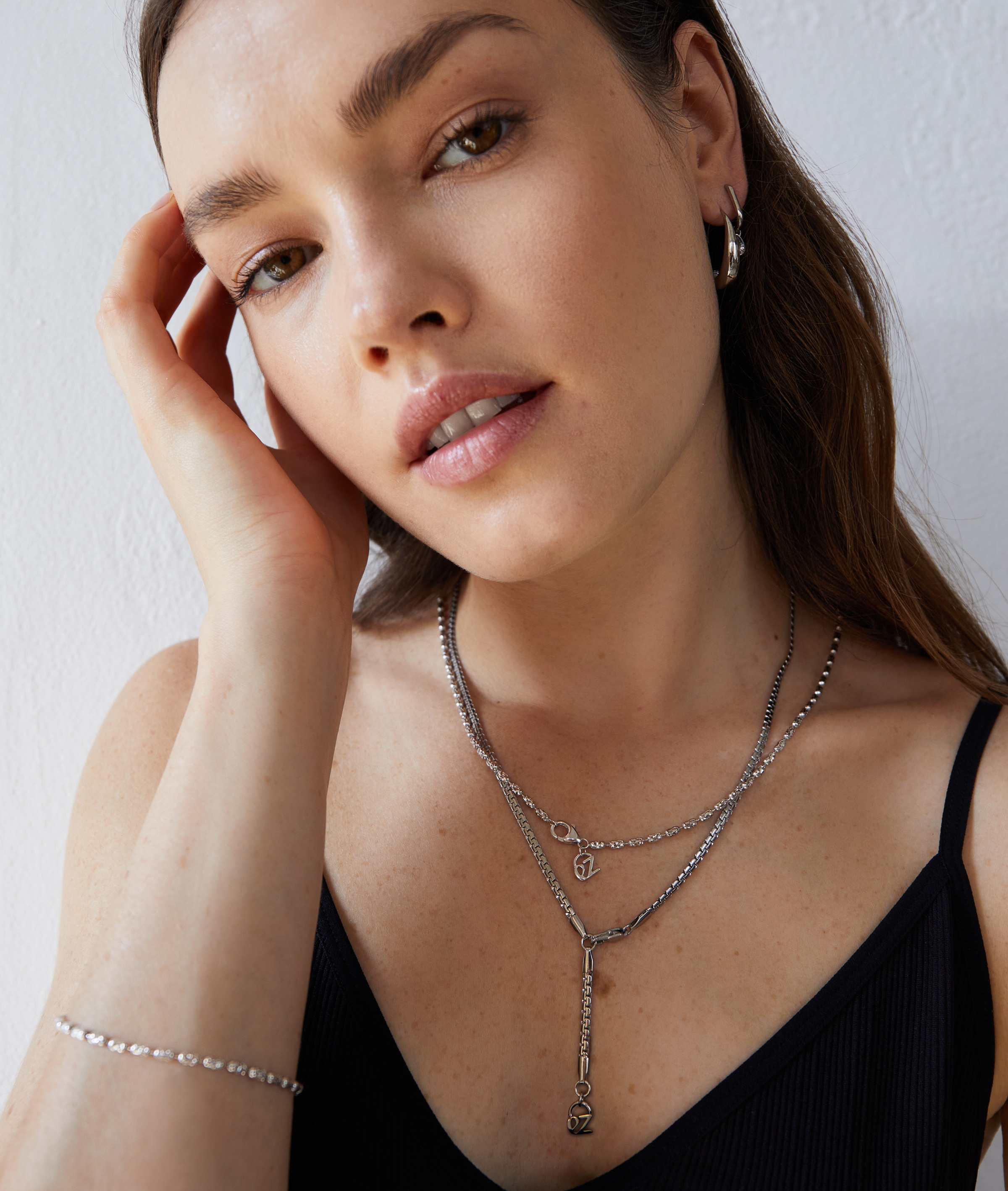 Echtzeit Kette mit Anhänger »Schmuck Geschenk Edelstahl Halskette The Sleek One«
