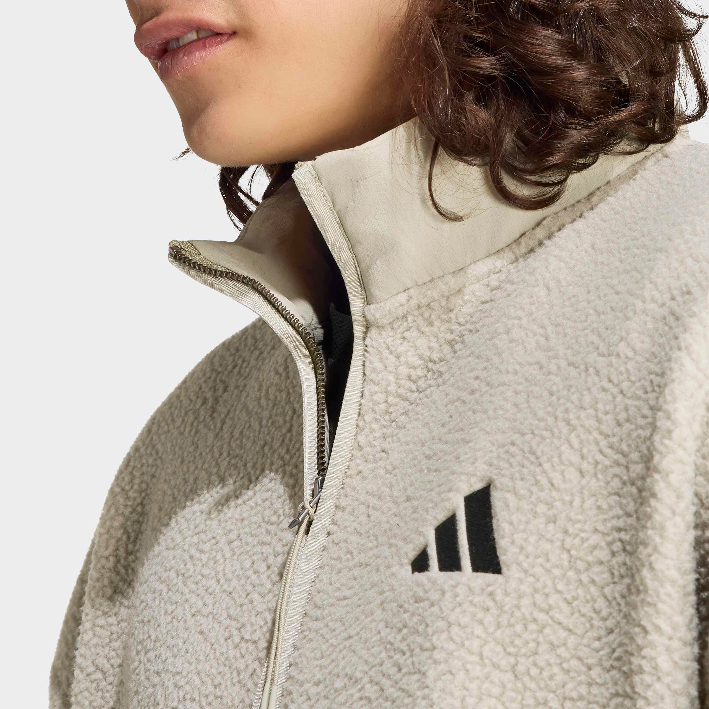 adidas Sportswear Outdoorjacke »CITY TECH 3-STREIFEN, DURCHGEHENDER REISSVERSCHLUSS« mit sportlichem Stil, für Erwachsene, aus Polyester