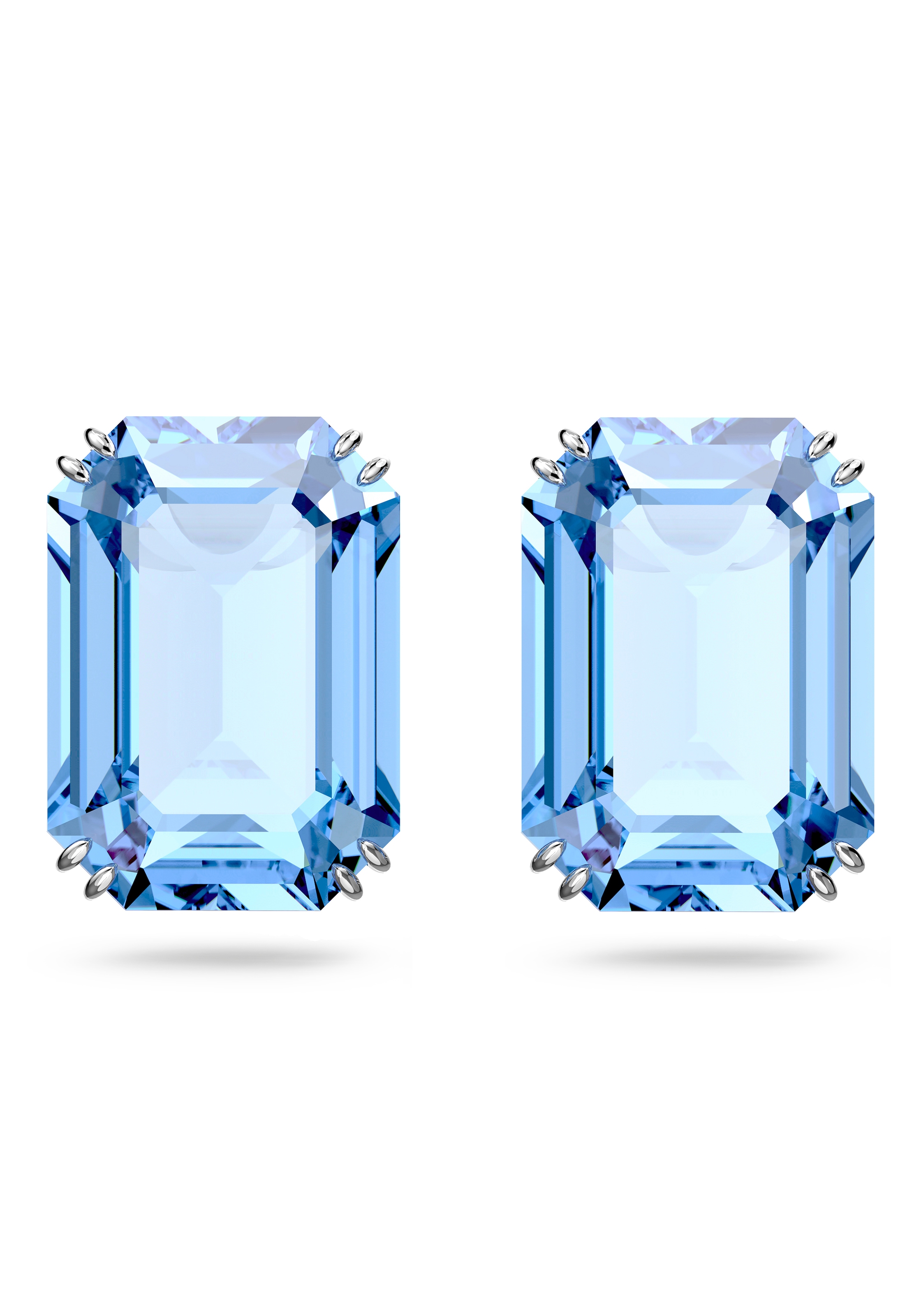 Swarovski Paar Ohrstecker »Millenia, Kristalle mit Oktagonschliff, 5614935«, mit Swarovski® Kristall