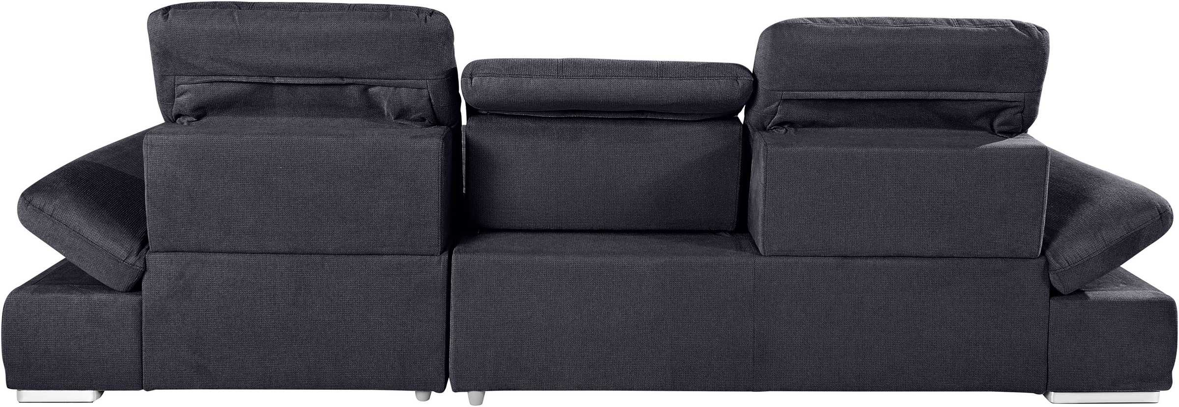 COTTA Ecksofa »Holiday L-Form mit Sitztiefen-, Armteil- und Kopfteilverstellung«, wahlweise mit Bettfunktion & Bettkasten