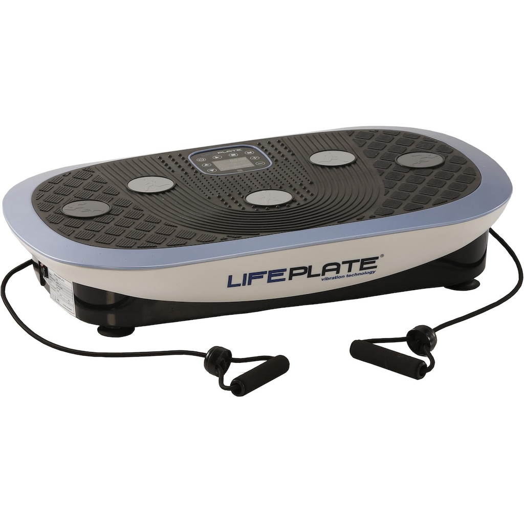 MAXXUS Vibrationsplatte »Lifeplate 4.0«, (Set, 3 tlg., mit Trainingsbändern-mit Trainingsplan-mit Unterlegmatte)