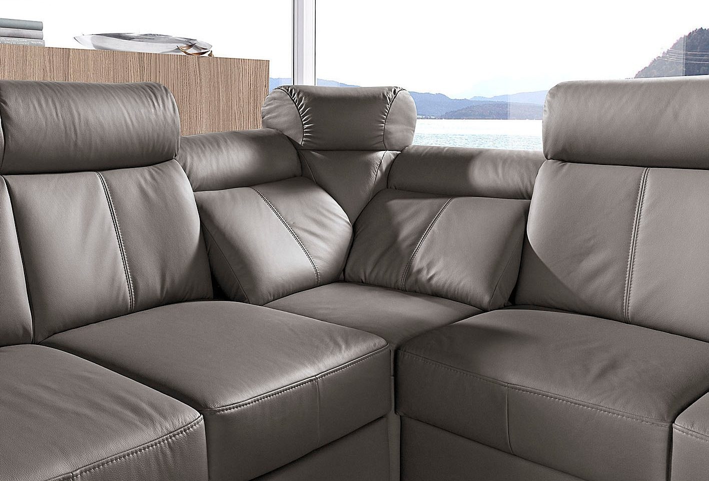 sit&more Wohnlandschaft »Basel U-Form«, wahlweise mit Relaxfunktion