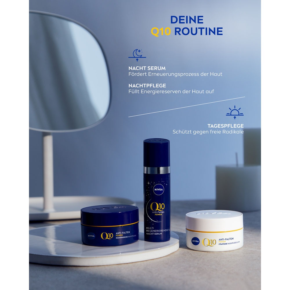 Nivea Gesichtsserum »Q10 Power MULTI REGENERIERENDES NACHT SERUM«