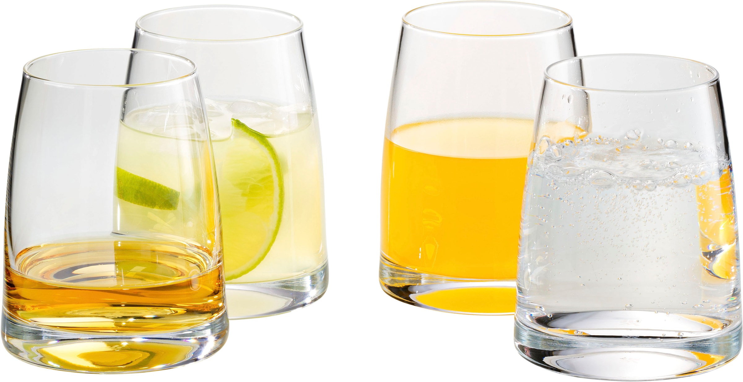 WMF Tumbler-Glas »Kineo«, (Set, 4 tlg., 4x Tumbler-Glas), Spülmaschinengeeignet