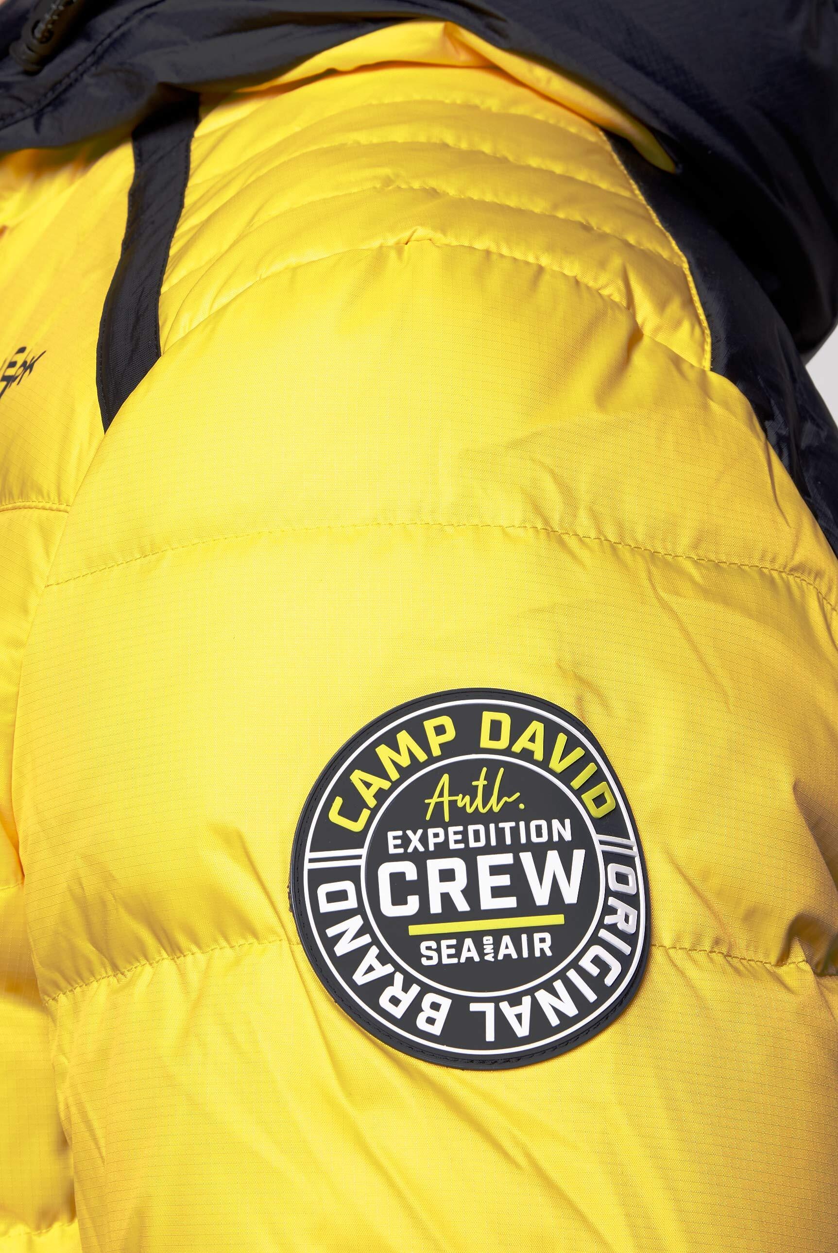 CAMP DAVID Winterjacke, mit Kapuze, mit abtrennbarer Kapuze