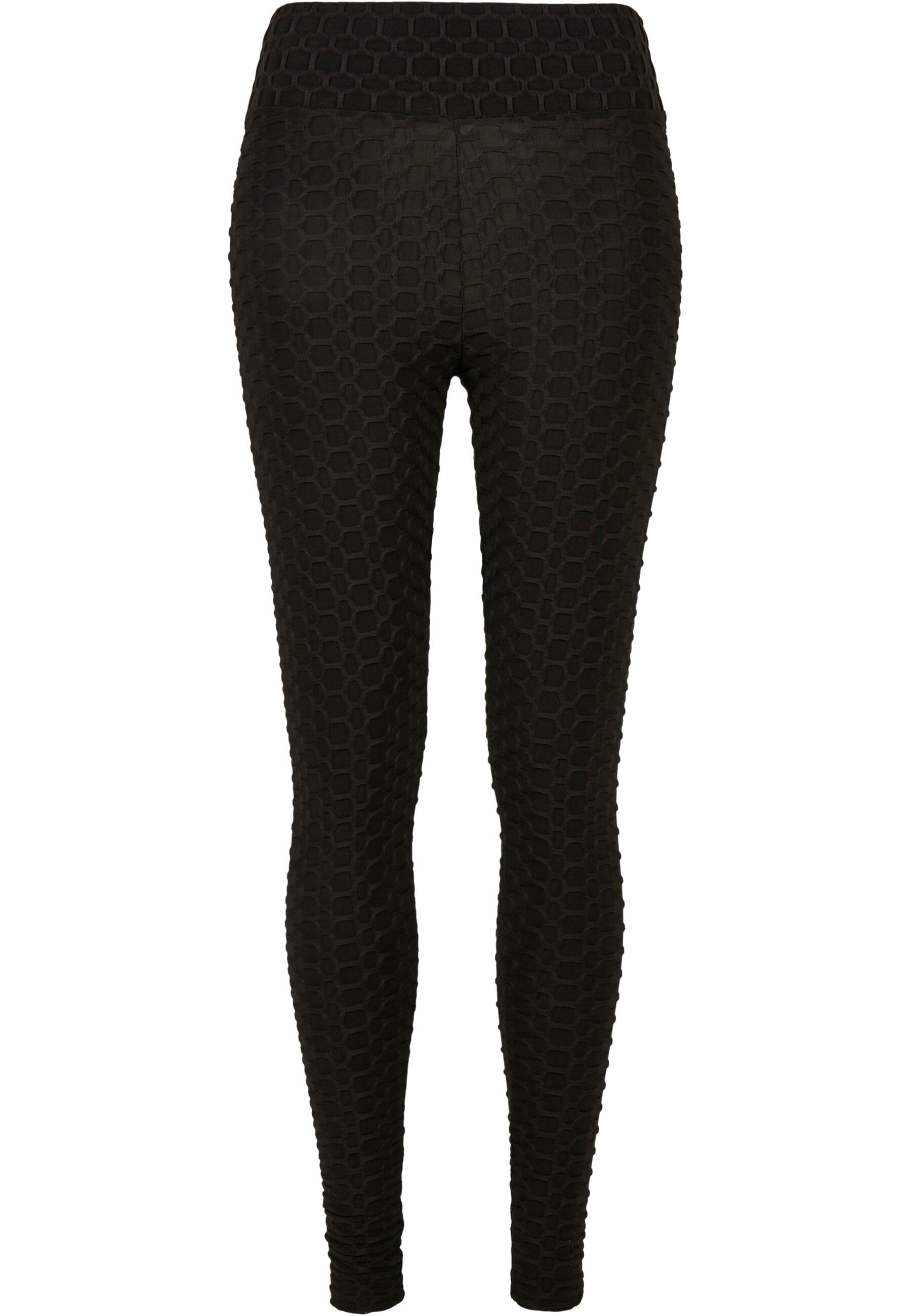 URBAN CLASSICS Leggings "Urban Classics Damen Ladies High Waist Honeycomb Leggings", (1 tlg.)