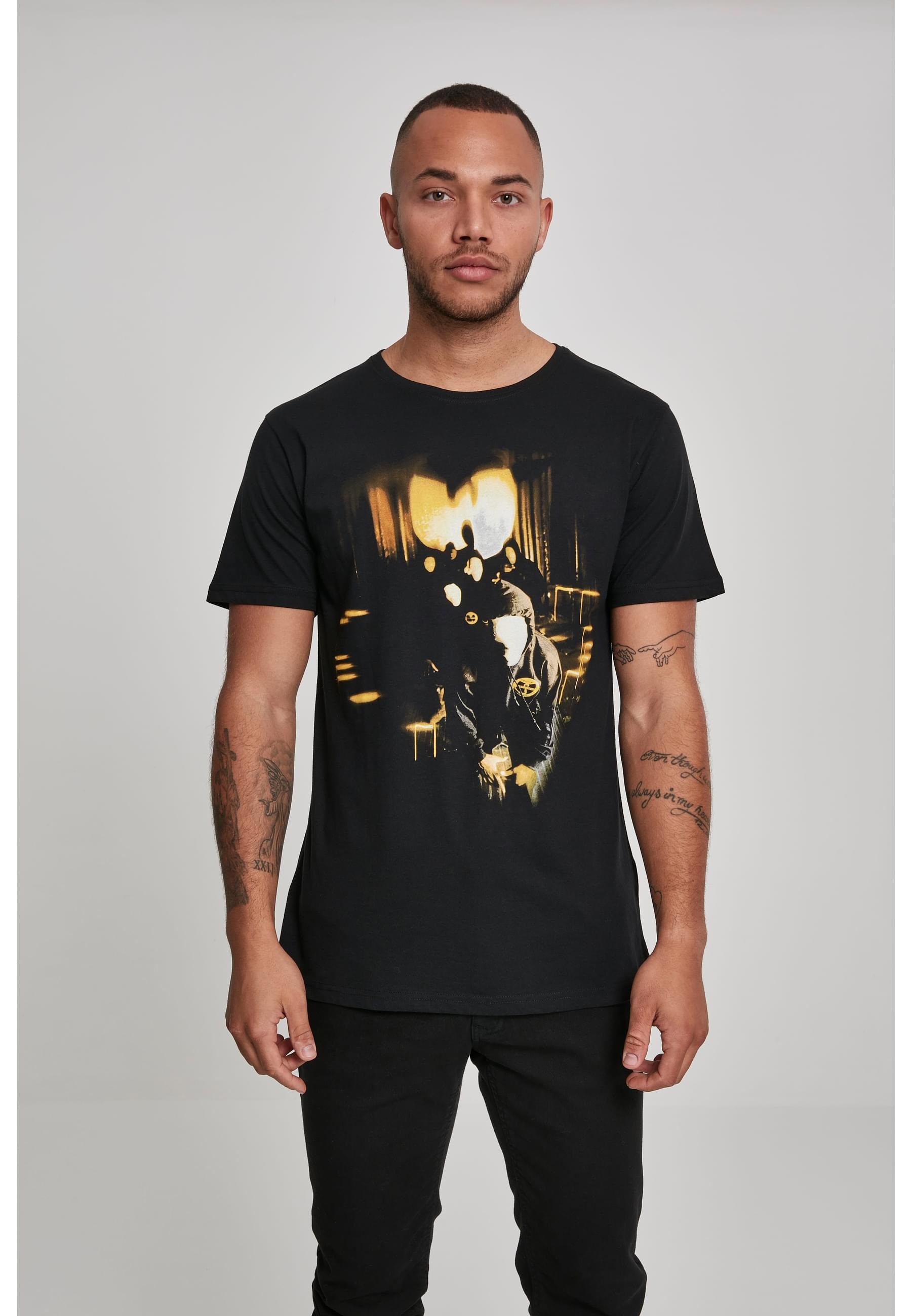 MisterTee T-Shirt »MisterTee Herren Wu-Wear Masks Tee« 1 Stk.