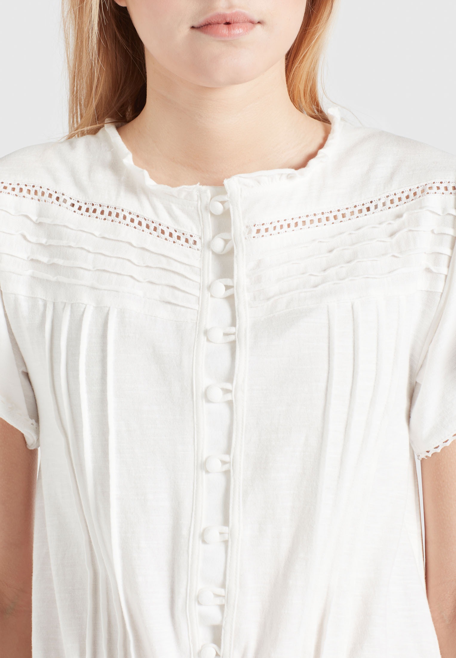 khujo Blusenkleid »KAPUA«, aus Baumwolle im Boho-Look
