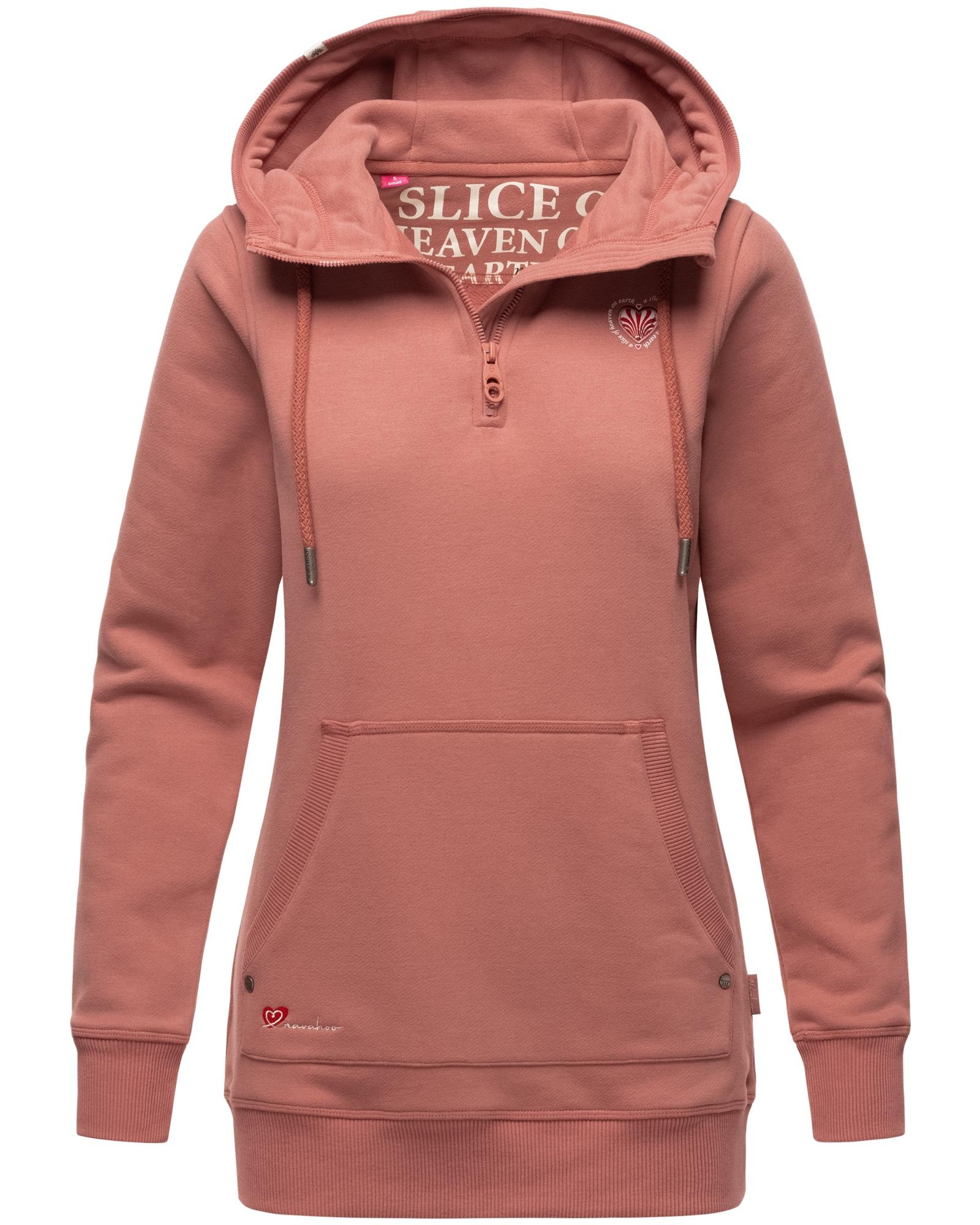 Navahoo Kapuzensweatshirt »Zauberelfe«, Warmer Damen Hoodie mit Tunnelzug-Kordeln
