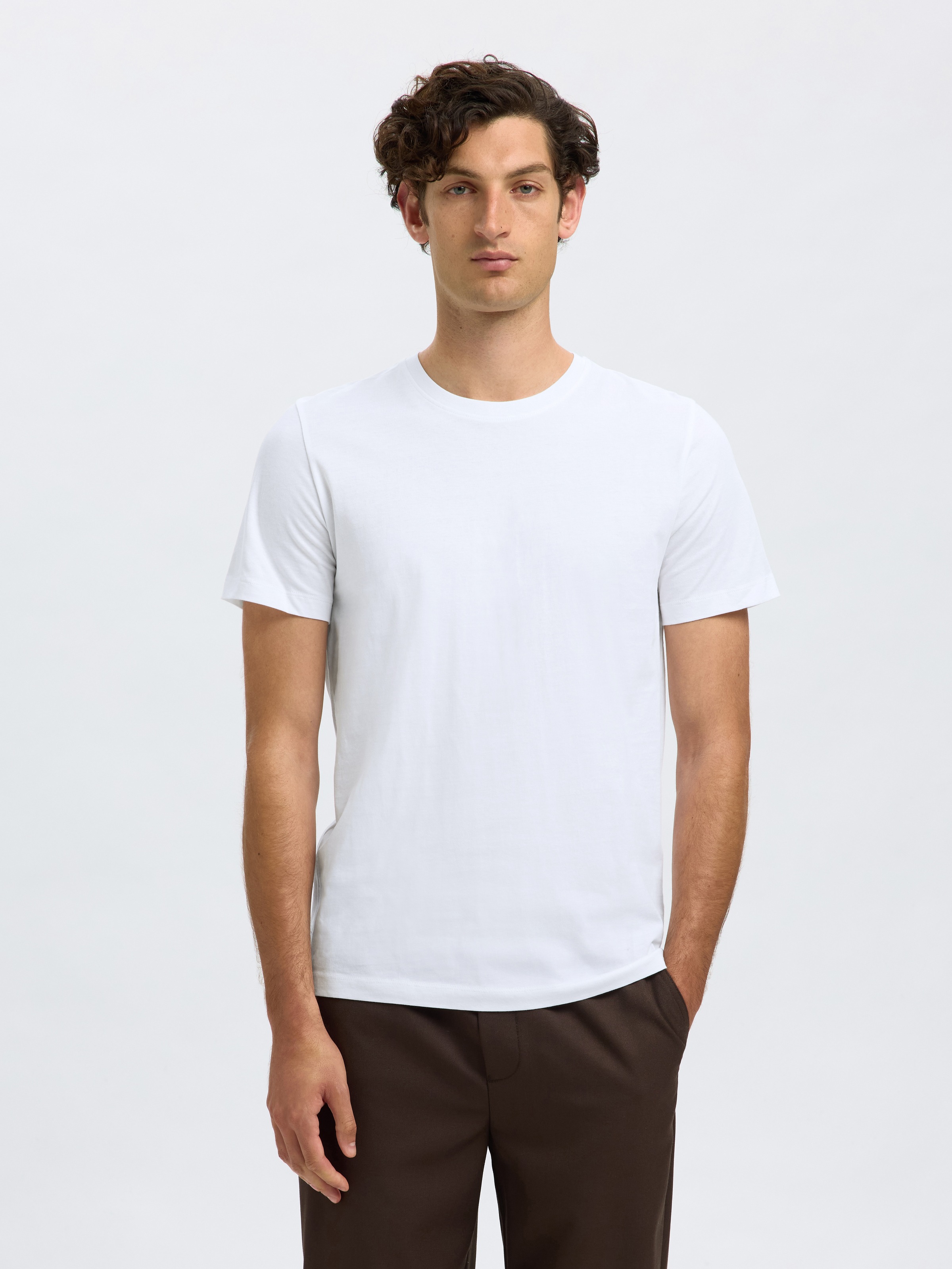 SELECTED HOMME Rundhalsshirt "SLHCORMAC SS O-NECK TEE 5 PACK NOOS", 5 Stk. günstig online kaufen