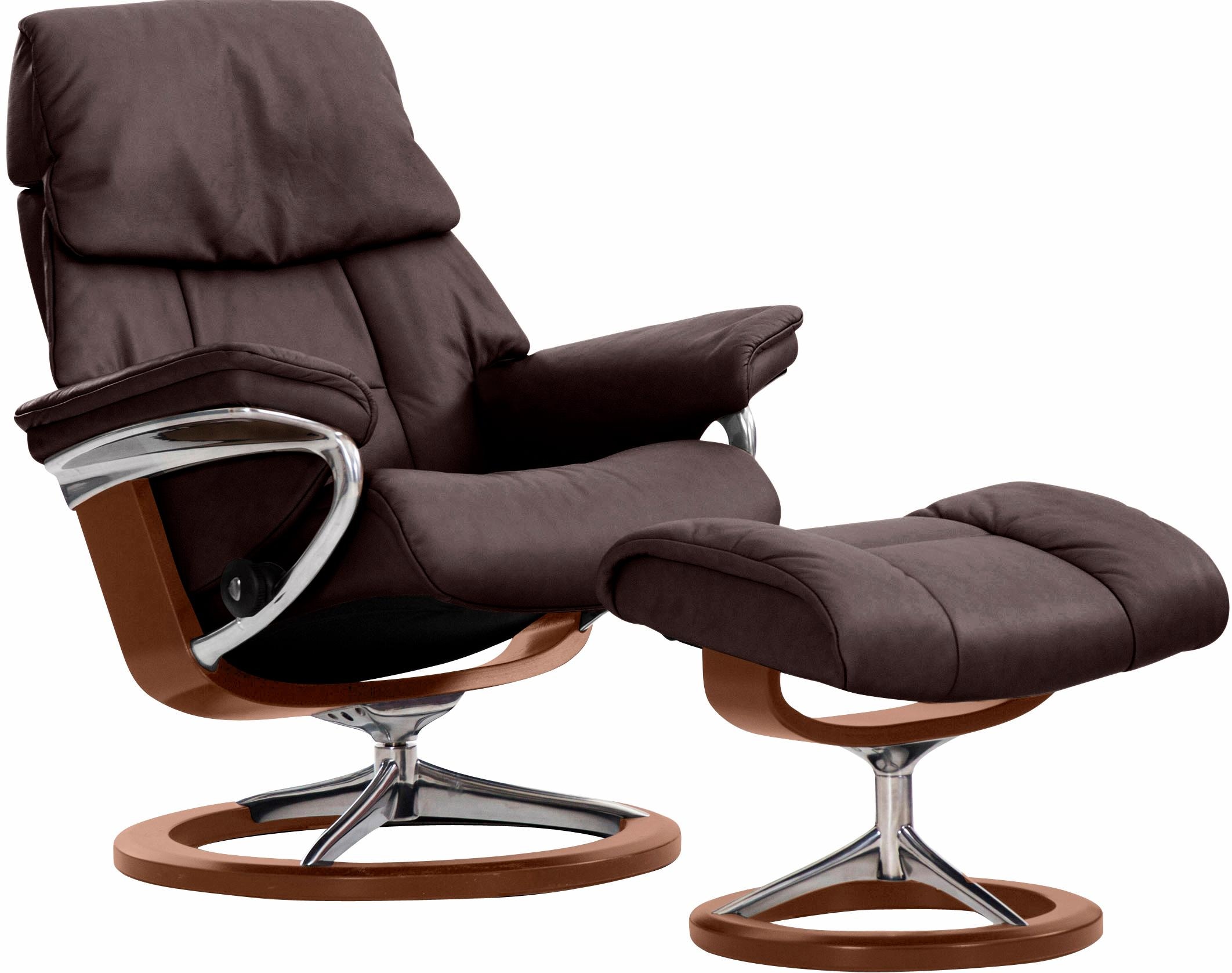 Stressless Relaxsessel "Ruby" Set, Relaxsessel mit Hocker, mit Signature Ba günstig online kaufen
