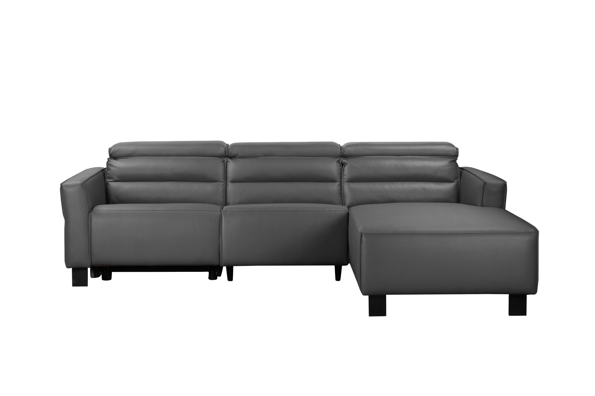 Places of Style Ecksofa »Carpari, L-Form, 263 cm, manuelle o. elektrische Relaxfunktion,«, USB A/C und Kopfteilverstellung