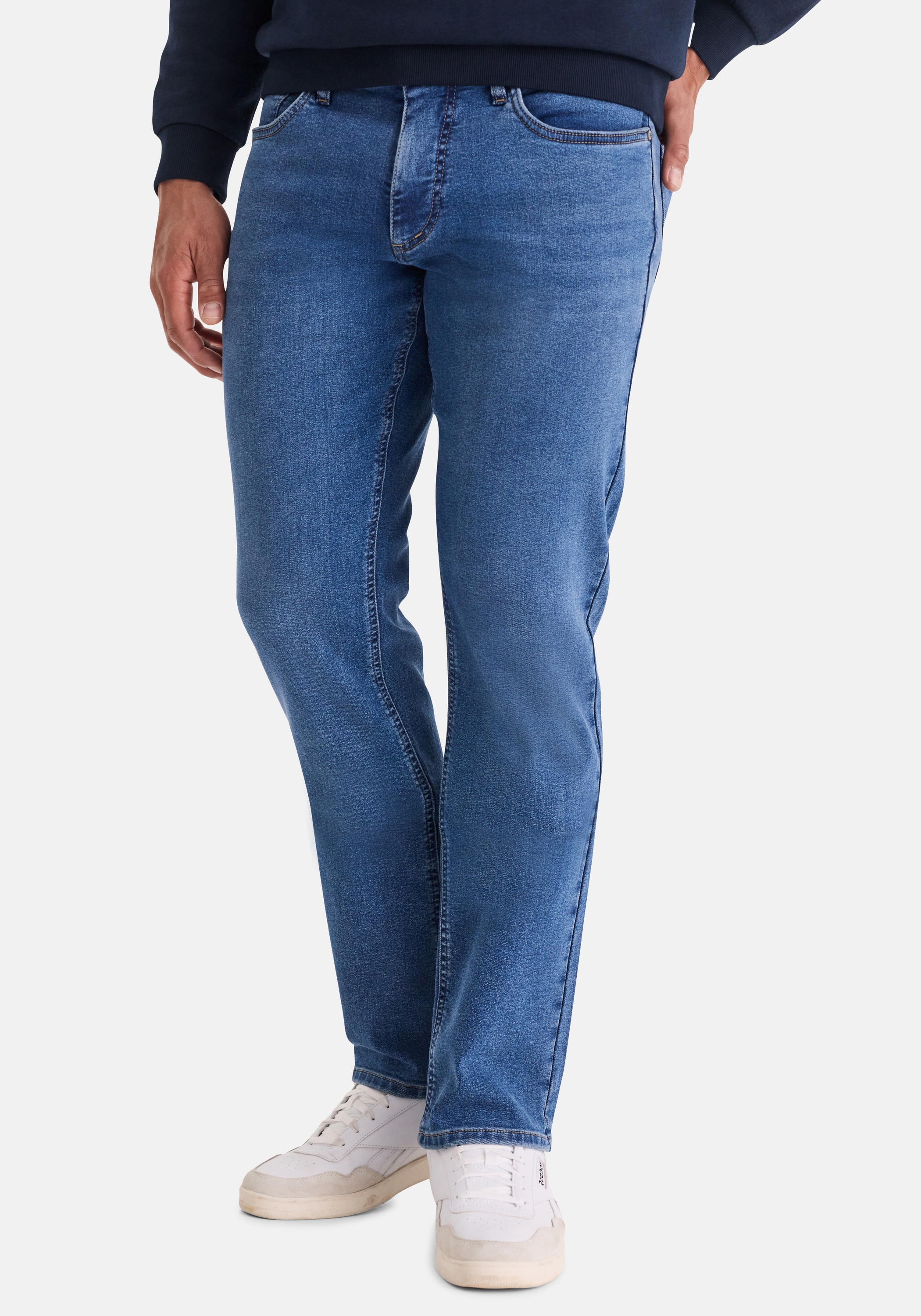 HERO by John Medoox 5-Pocket-Jeans "DENVER Hose THERMO Straight stretch" Hose THERMO Straight stretch für Herren