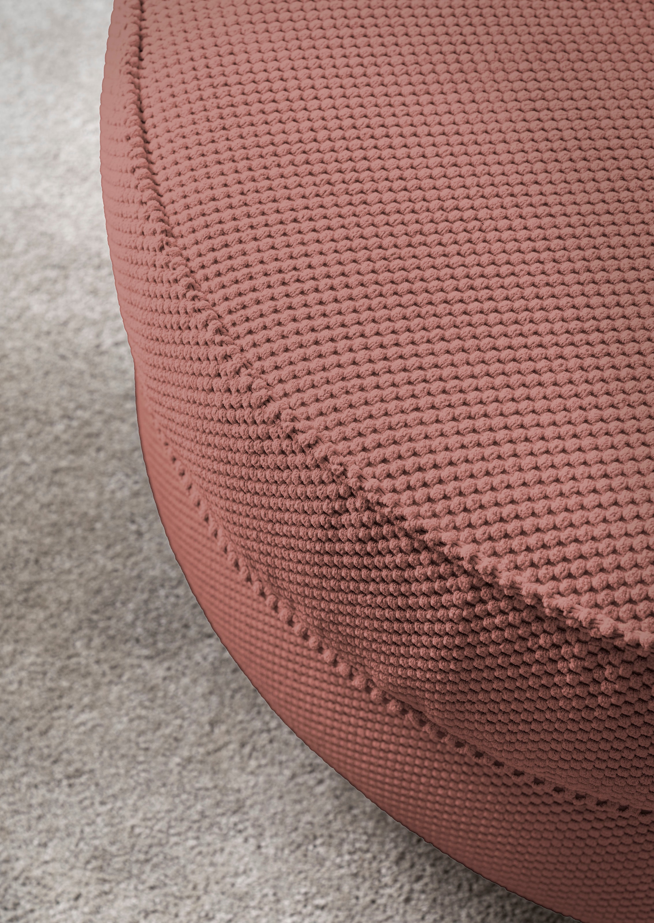 Home affaire Hocker »MAISIE, passende Ergänzung zum Big-Drehsessel« MAISIE, in Mega-Cord und Web-Velours