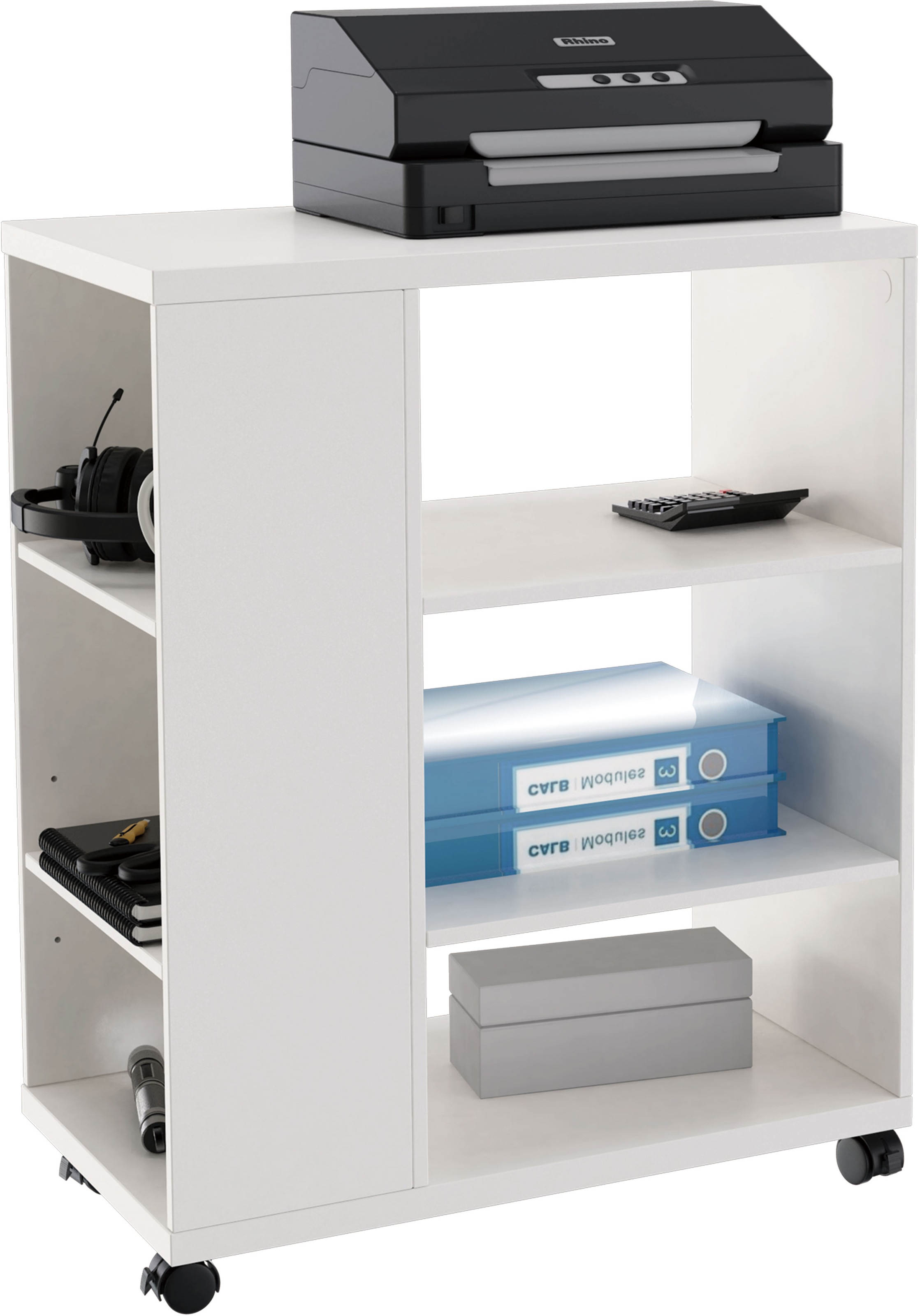 OTTO home Rollwagen "LOKVE, Rollcontainer, Druckertisch, Rollregal," Rollen günstig online kaufen