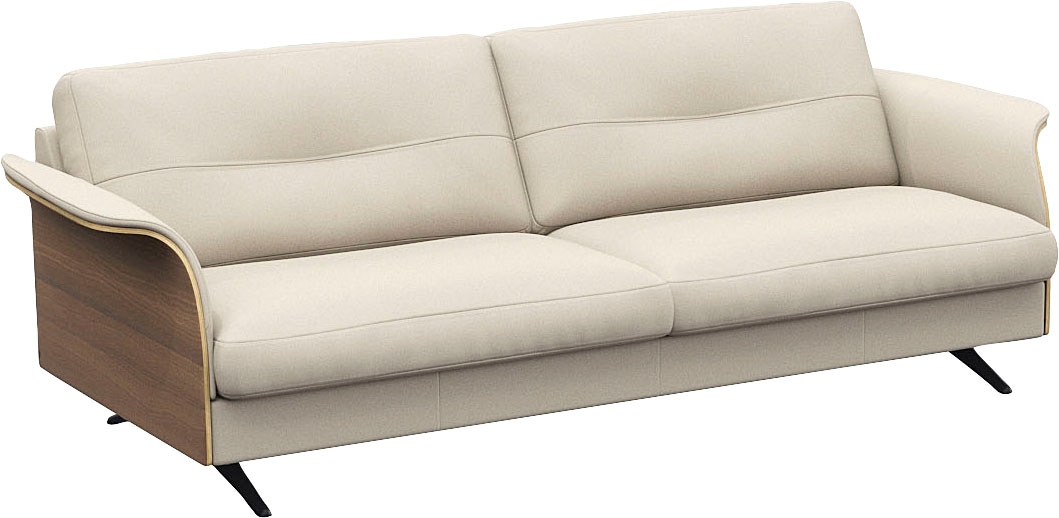 FLEXLUX 3-Sitzer "Glow bequem und komfortabel durch hochwertigen Sitzaufbau günstig online kaufen