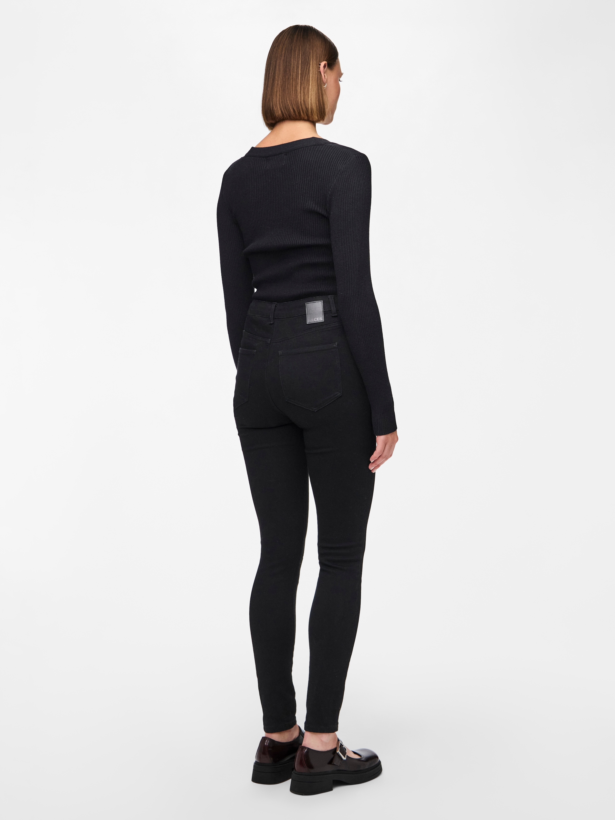 pieces Jeansjeggings »PCDEA HW SKINNY BL JEGGING NOOS«