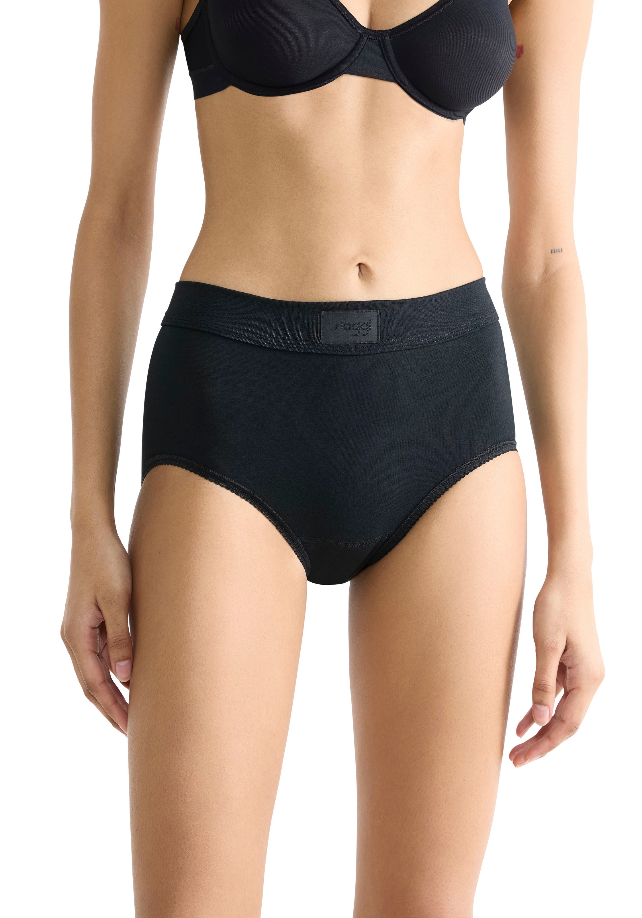 sloggi Maxislip "Double Comfort", Baumwollmix, elastisch, weich, sportliche günstig online kaufen