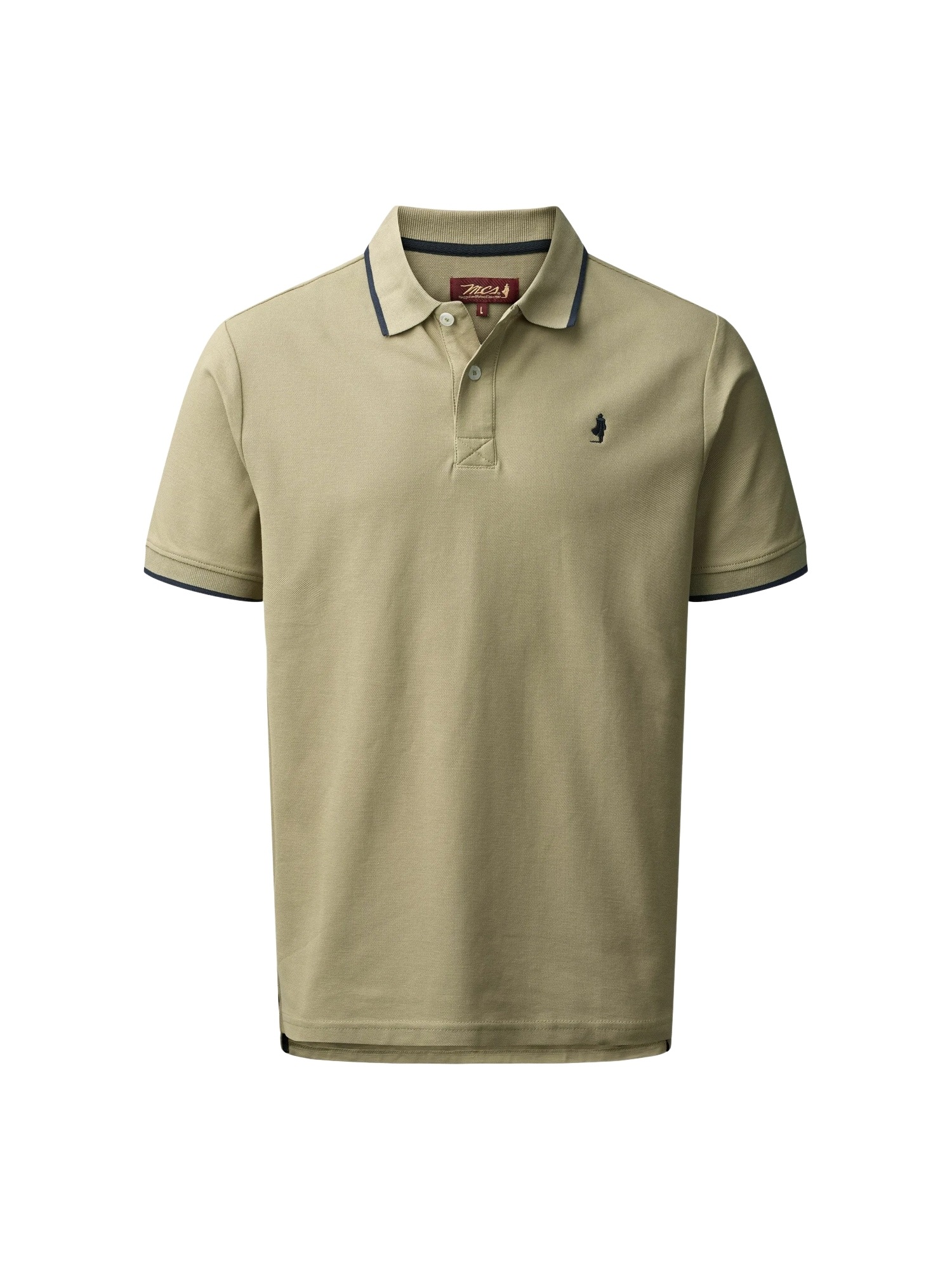 MCS Kurzarmhemd "MCS Polo shirt River" günstig online kaufen