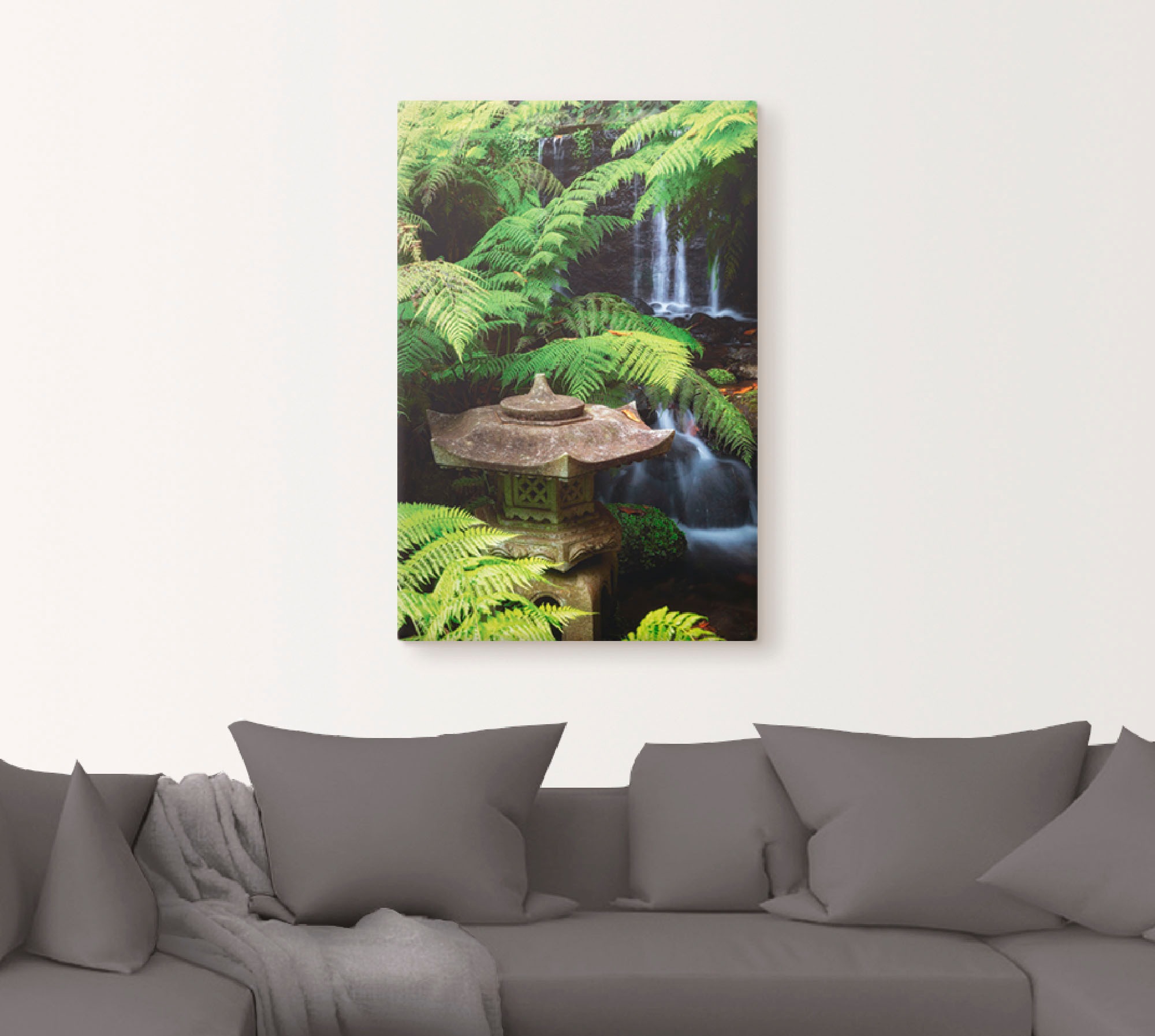 Artland Wandbild »Japanische Laterne«, Spa, (1 St.), als Leinwandbild, Poster, Wandaufkleber in verschied. Größen