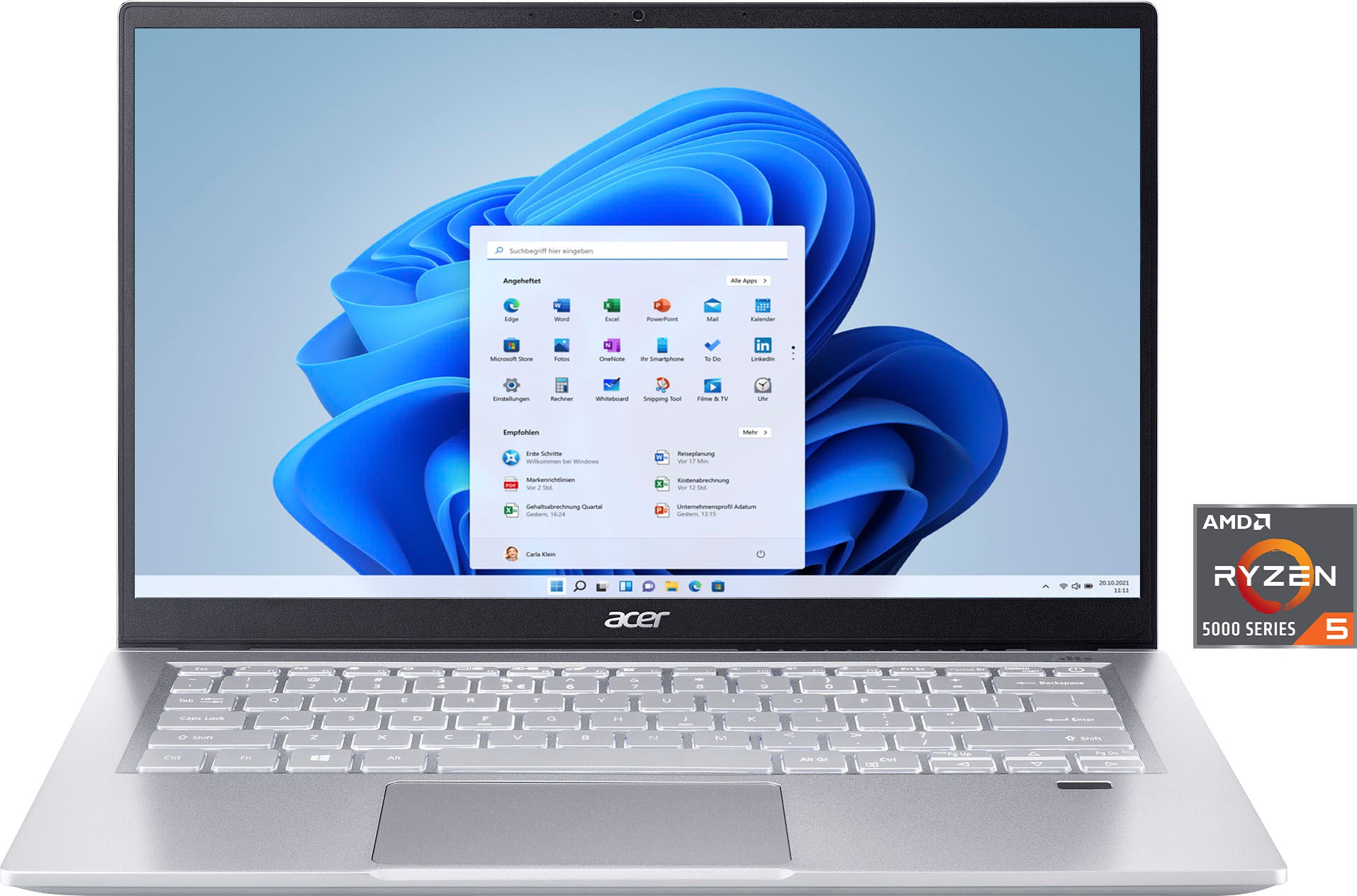 Acer Notebook »SF314-43-R8UF«, 35,56 cm, / 14 Zoll, AMD, Ryzen 5, Radeon Graphics, 512... kaufen