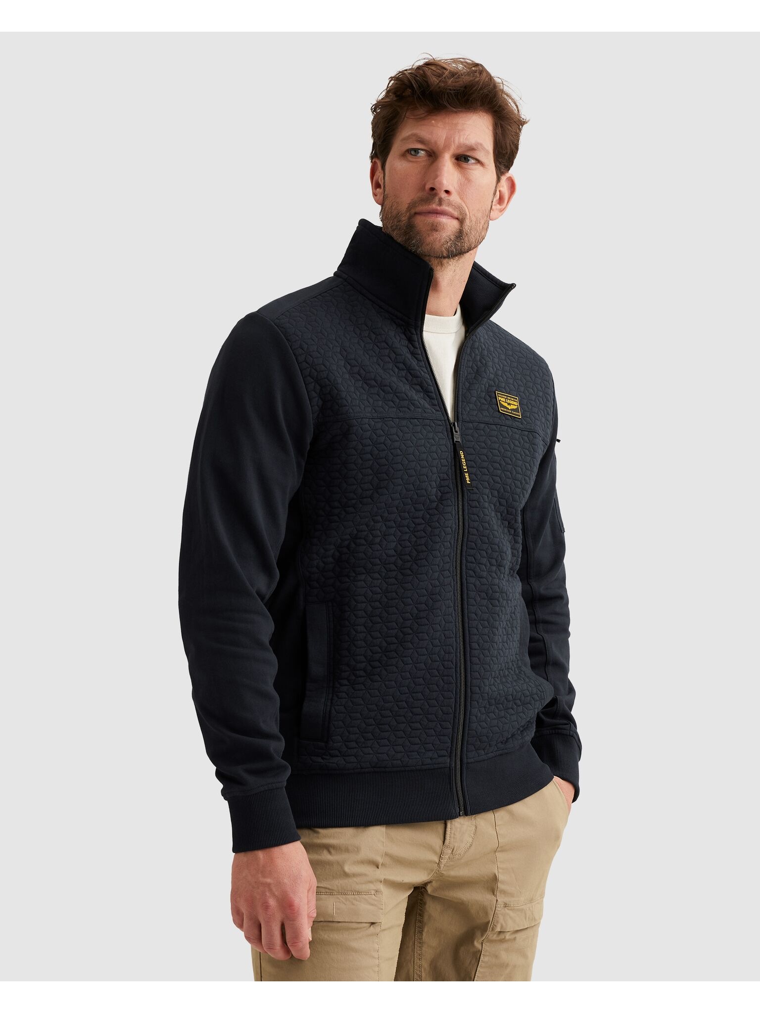 PME LEGEND Sweatjacke mit Vordertaschen günstig online kaufen