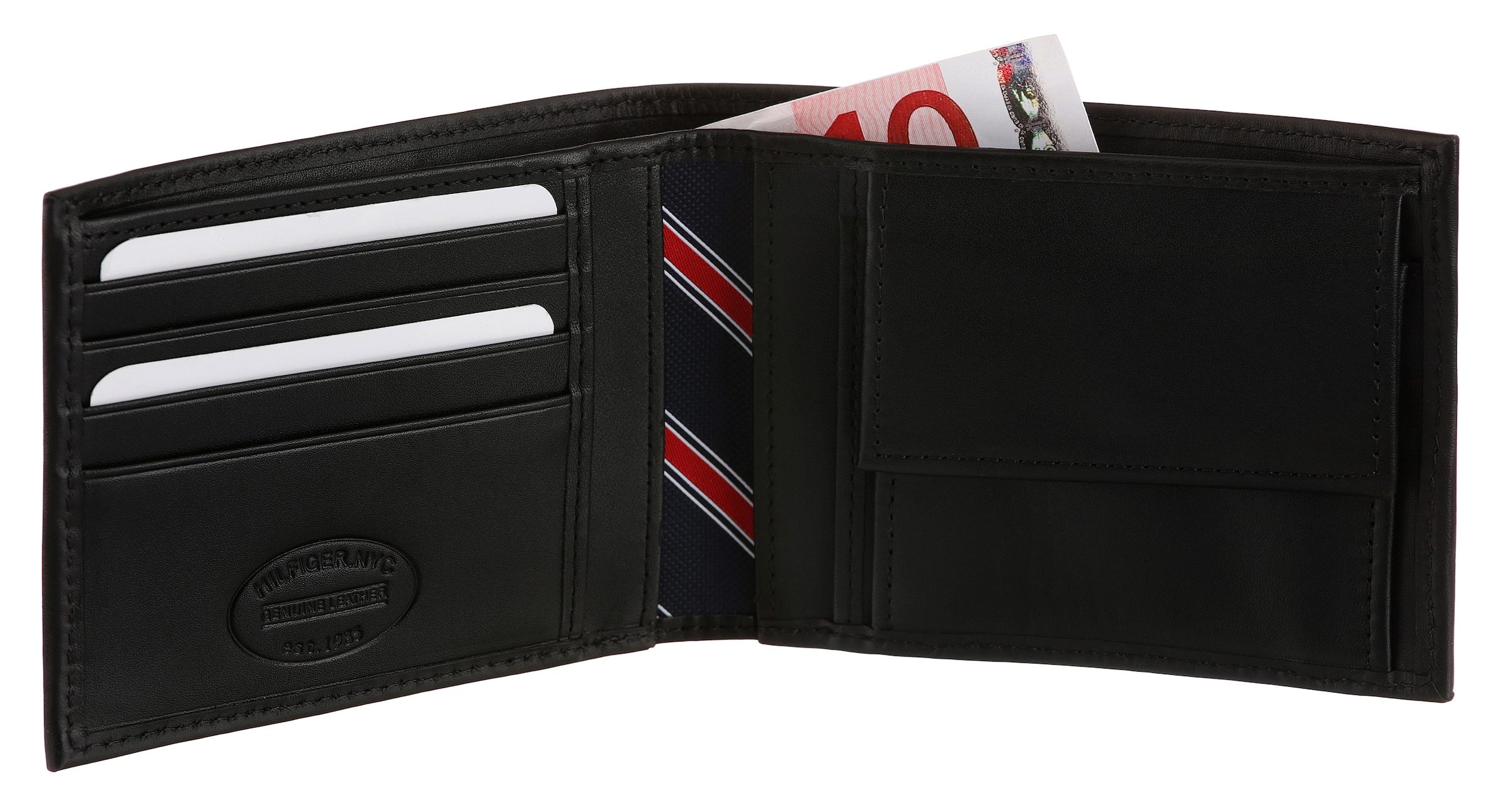 Tommy Hilfiger Geldbörse »ETON CC AND COIN POCKET«, in schlichter Optik