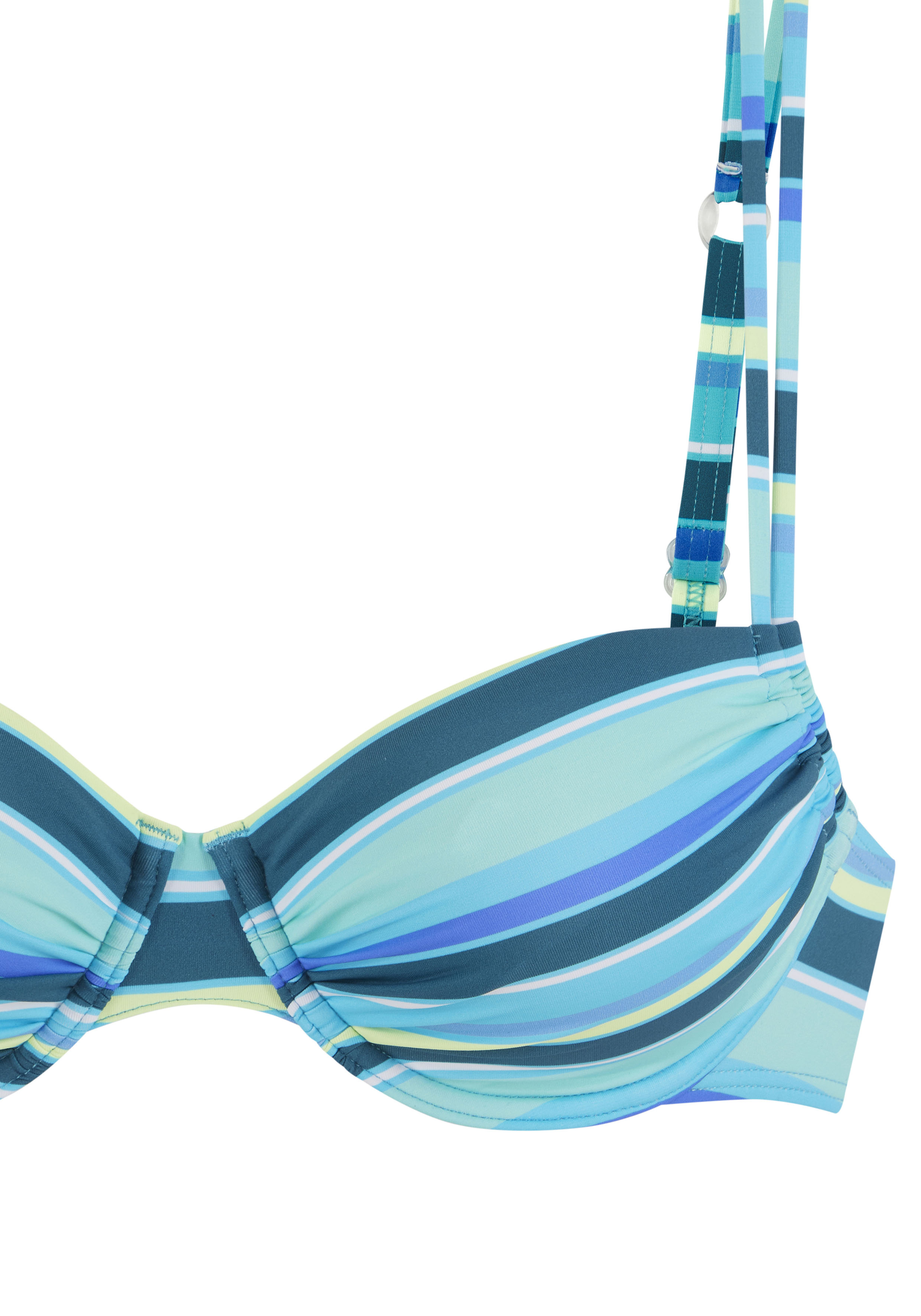 Thumbnail - s.Oliver Bügel-Bikini-Top "Fun" im trendigen Streifen-Design