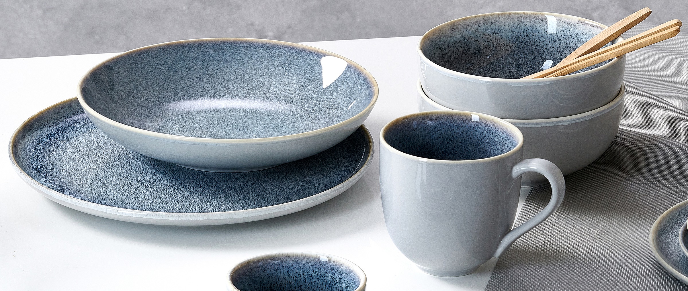 Ritzenhoff & Breker Kombiservice "Geschirr-Set, Service Skagen Stone" Reakt günstig online kaufen